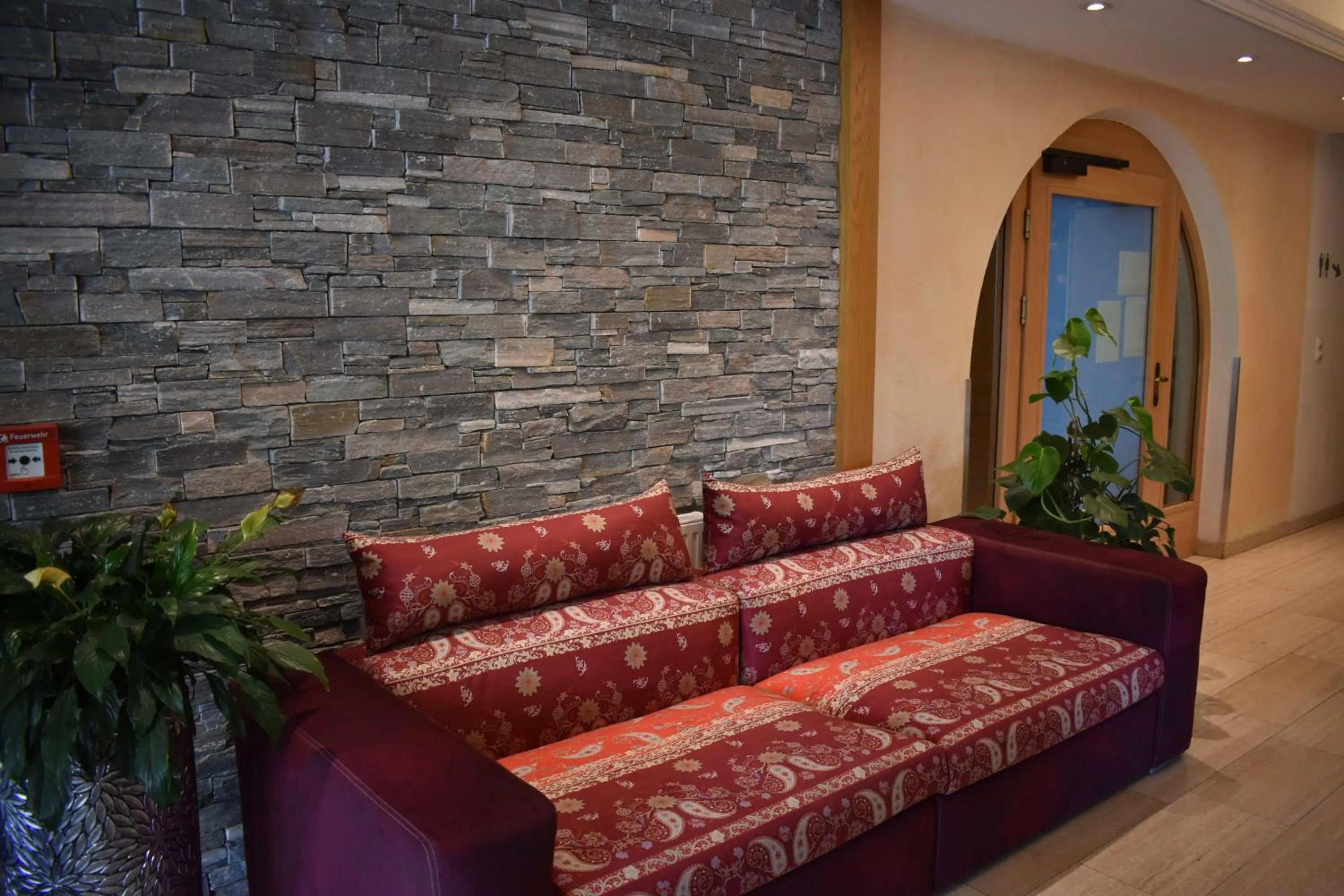 Seating area in Hotel Kleißl