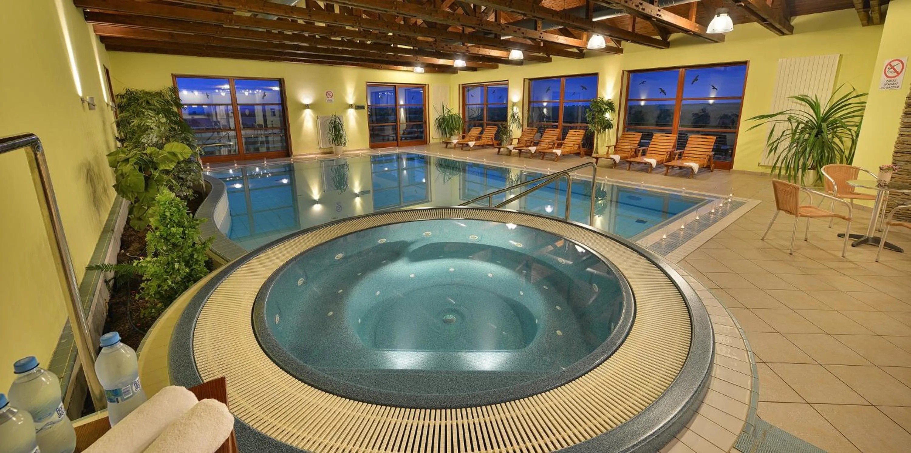 Swimming pool in Wellness Hotel Happy Star