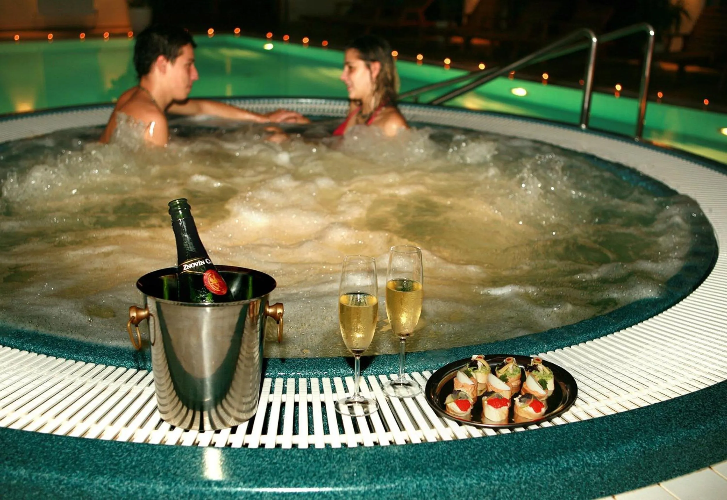 Swimming pool in Wellness Hotel Happy Star