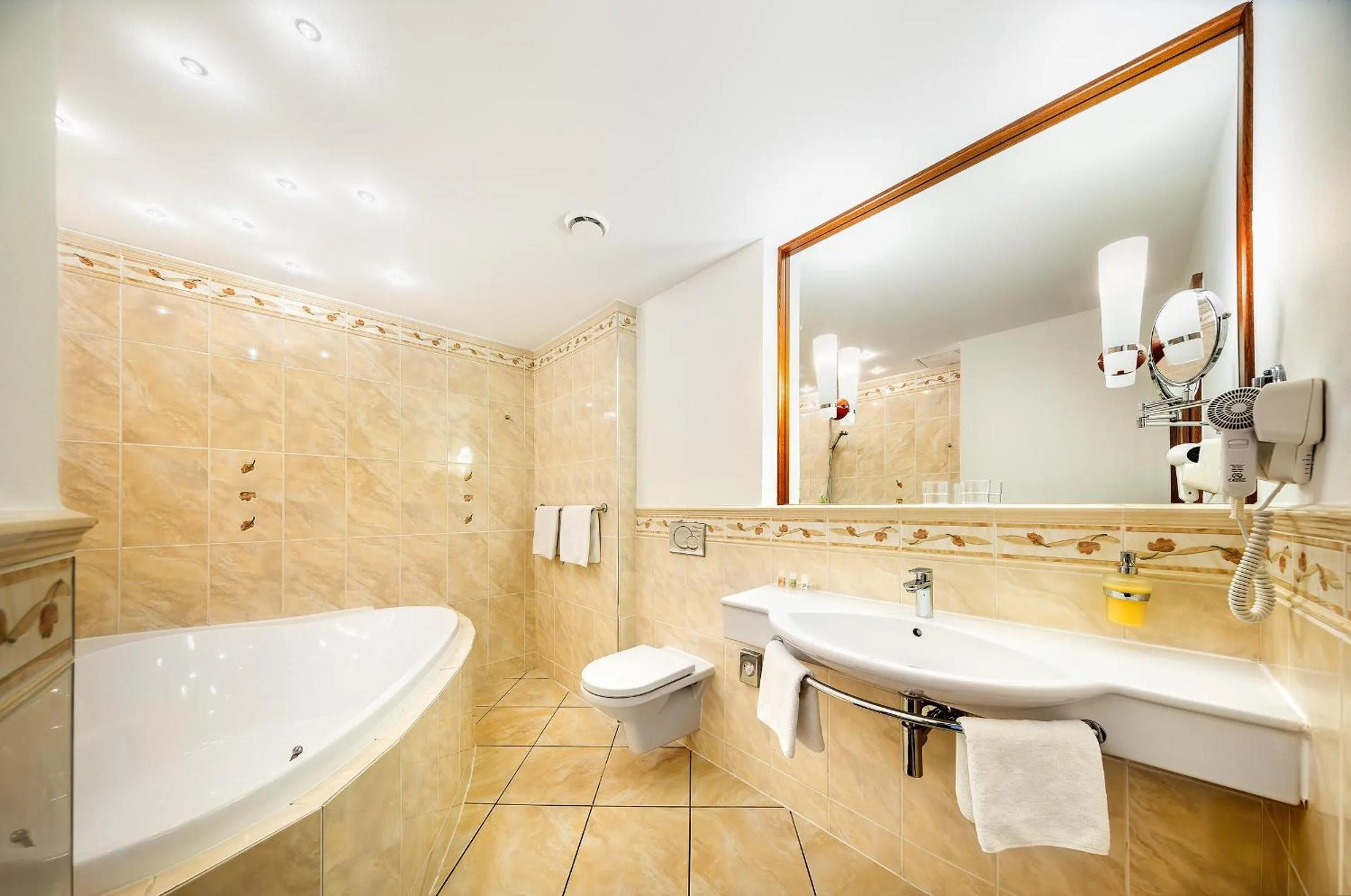 Bathroom in Wellness Hotel Happy Star