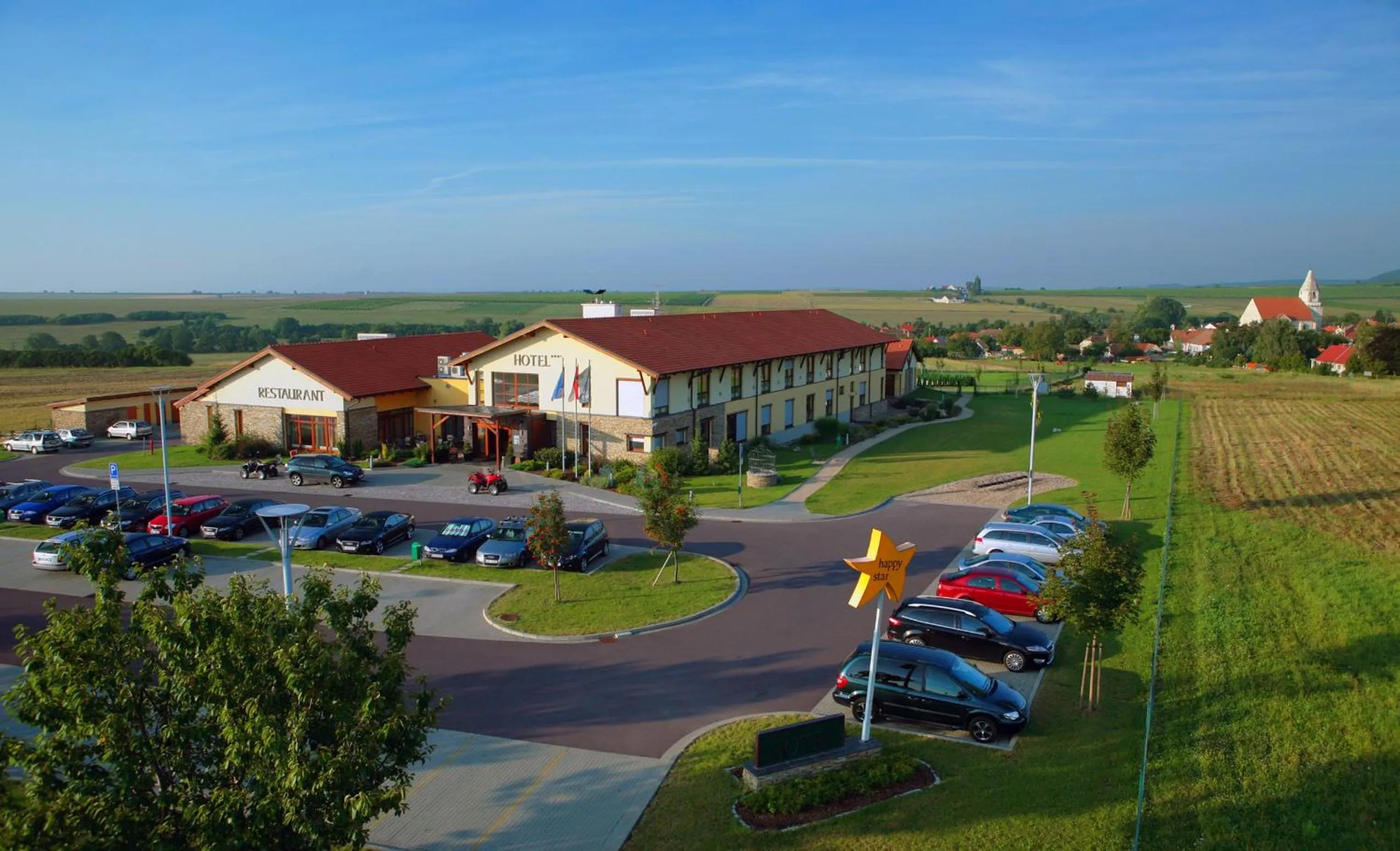 Facade/entrance in Wellness Hotel Happy Star