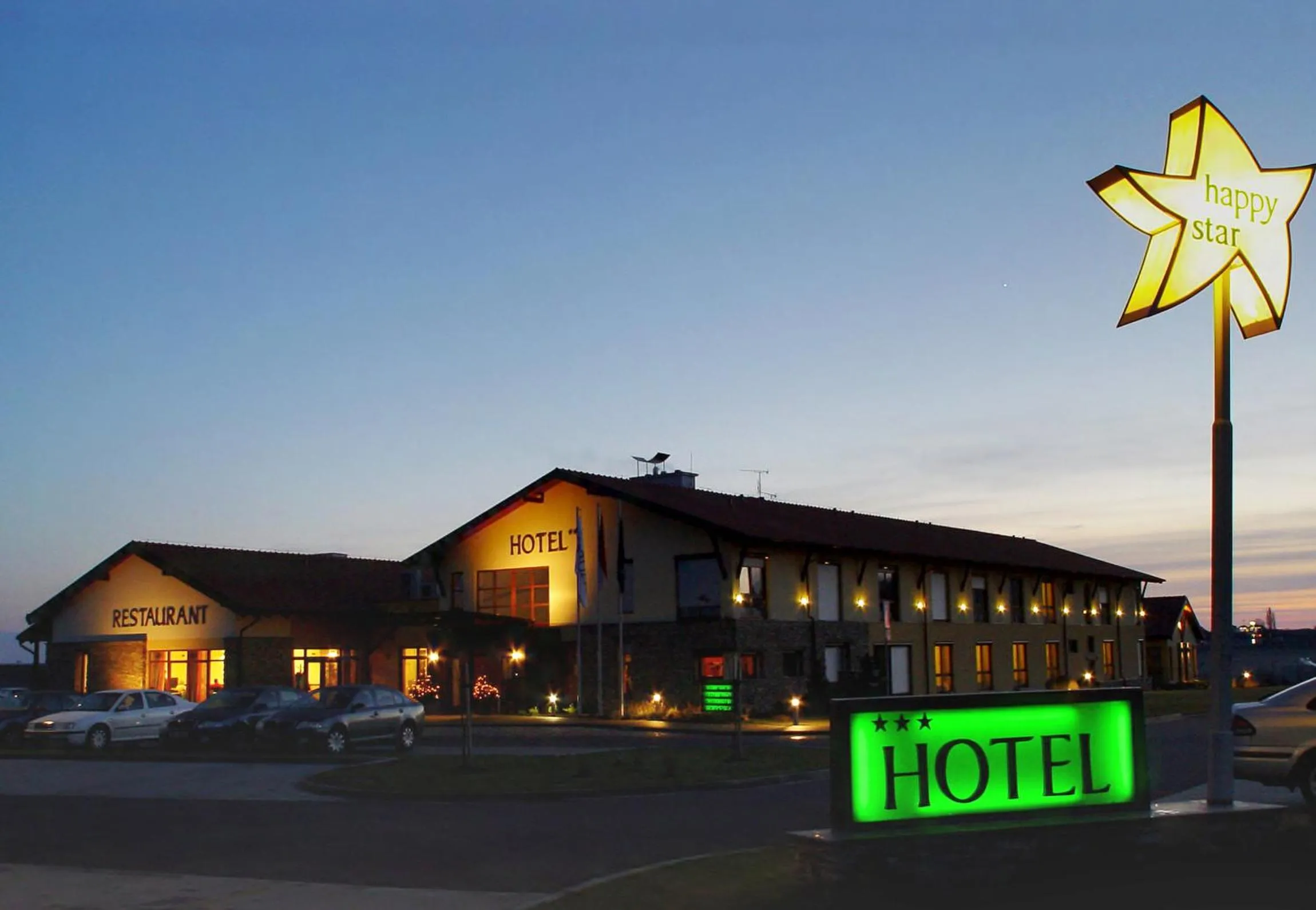 Facade/entrance in Wellness Hotel Happy Star