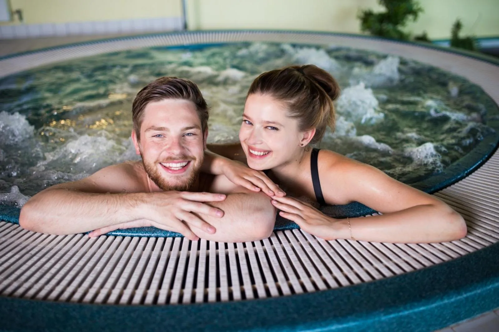 Swimming pool in Wellness Hotel Happy Star