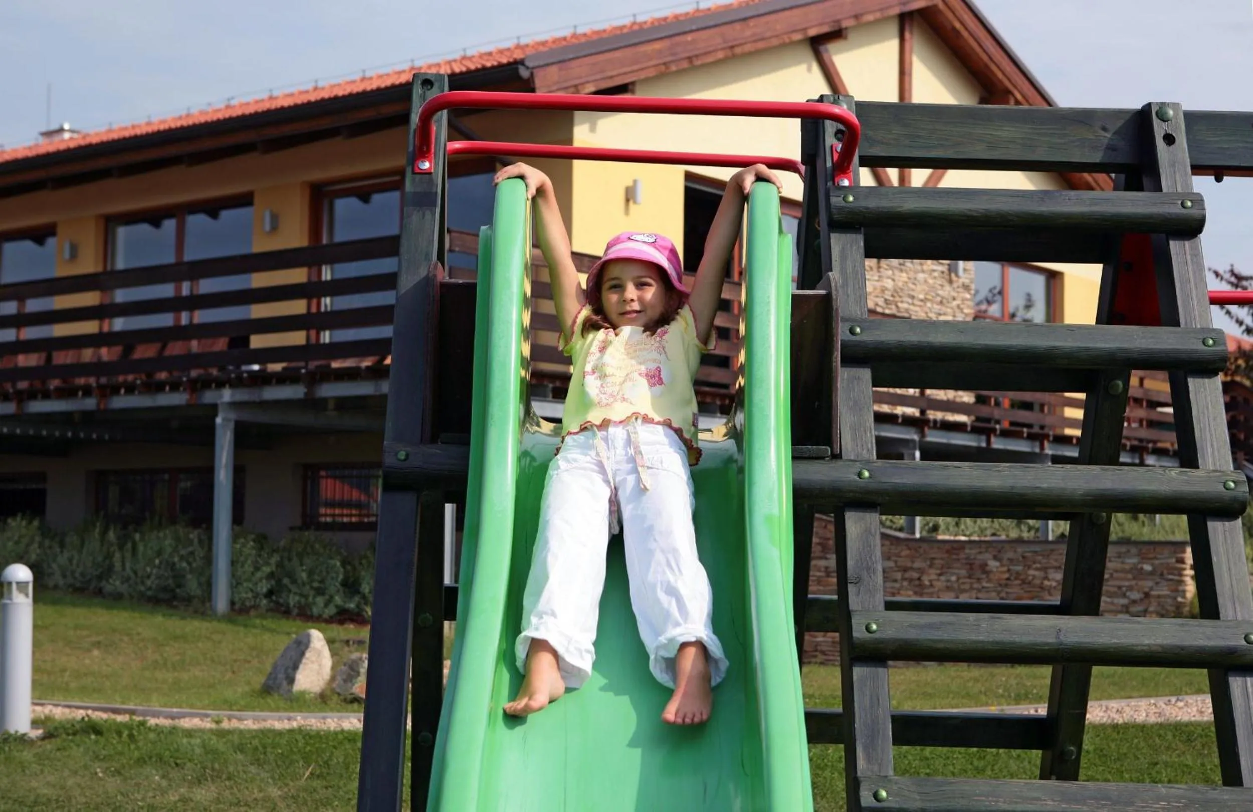 Children play ground in Wellness Hotel Happy Star