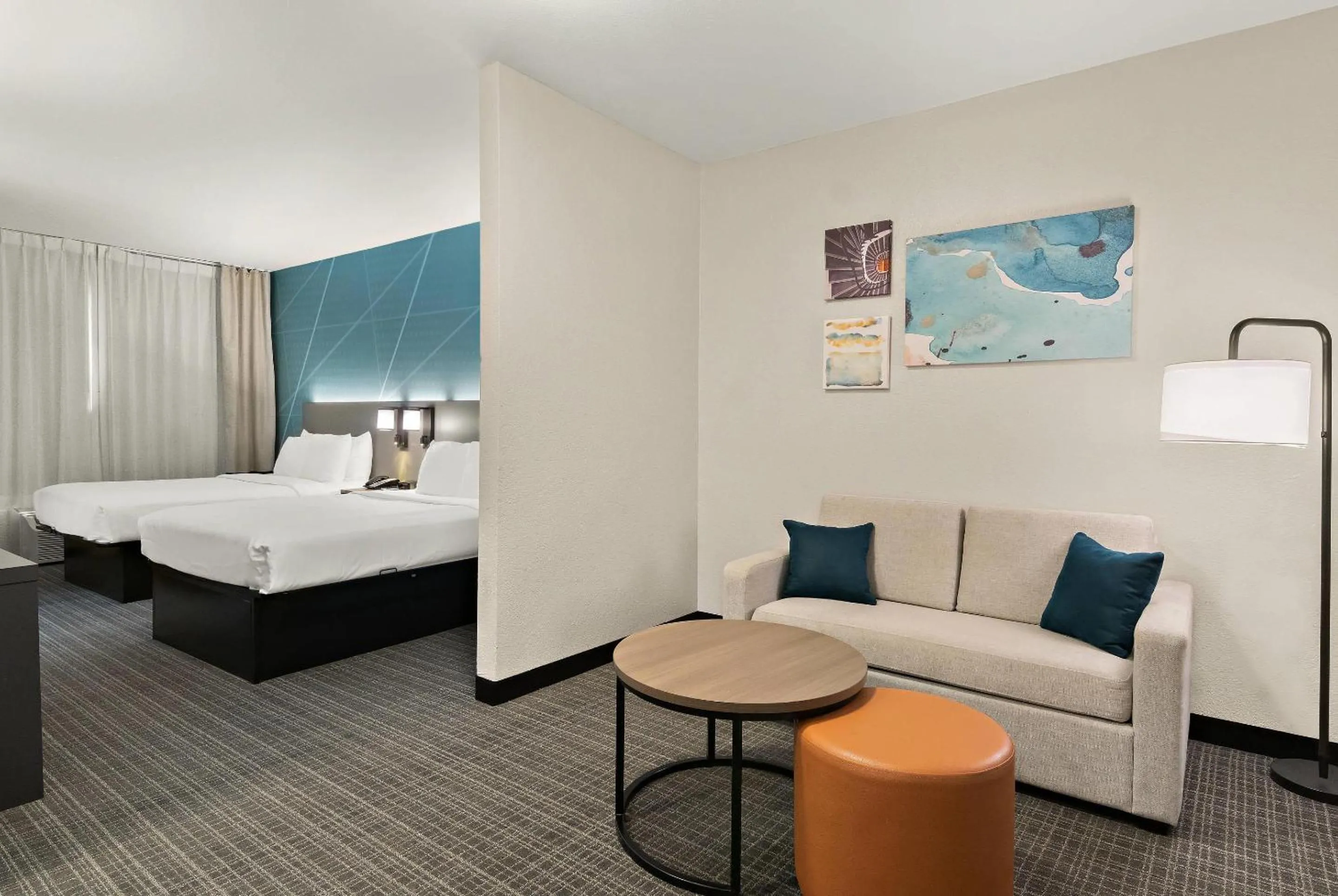 Bedroom, Bed in Comfort Suites Fort Worth North Fossil Creek