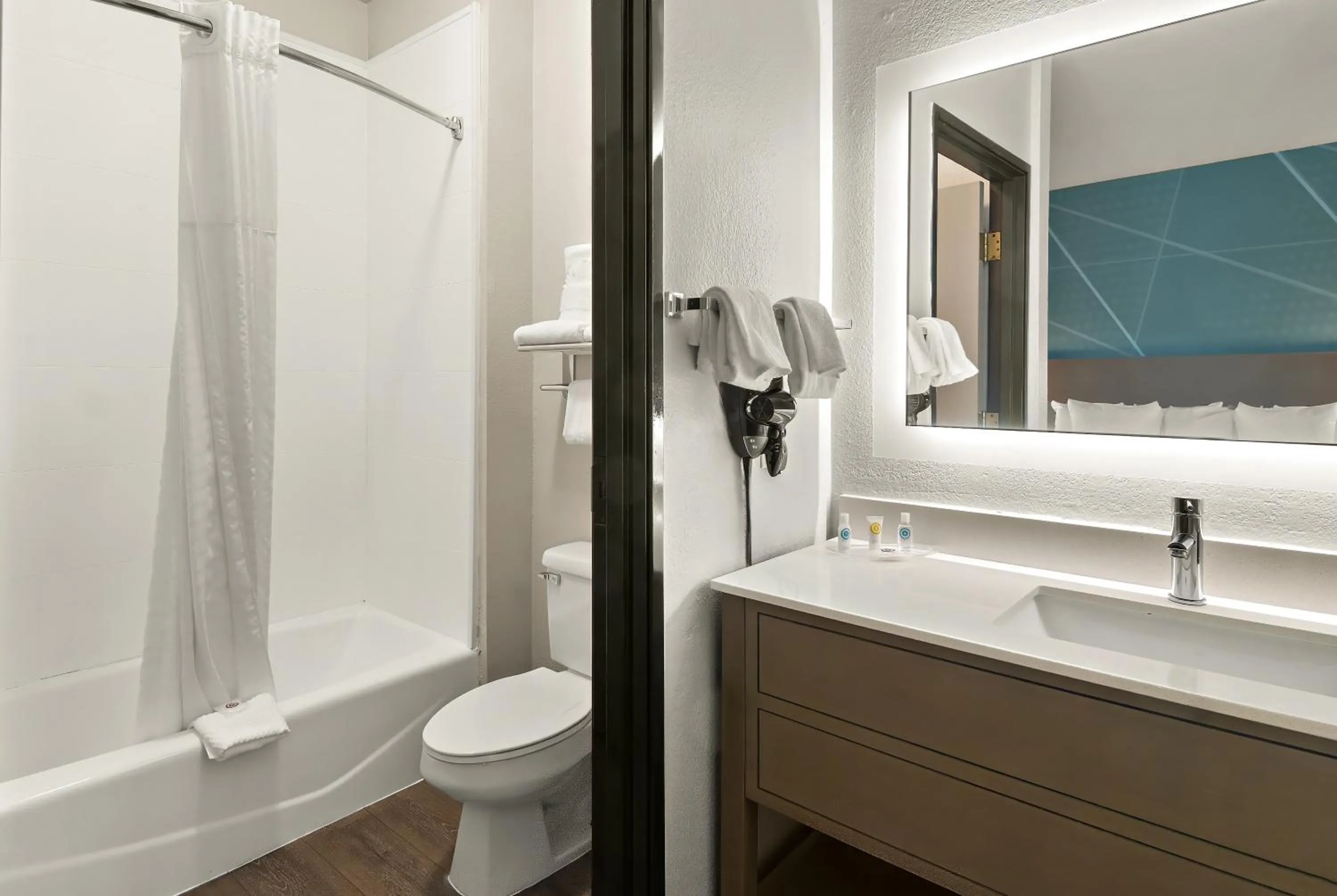 Toilet in Comfort Suites Fort Worth North Fossil Creek