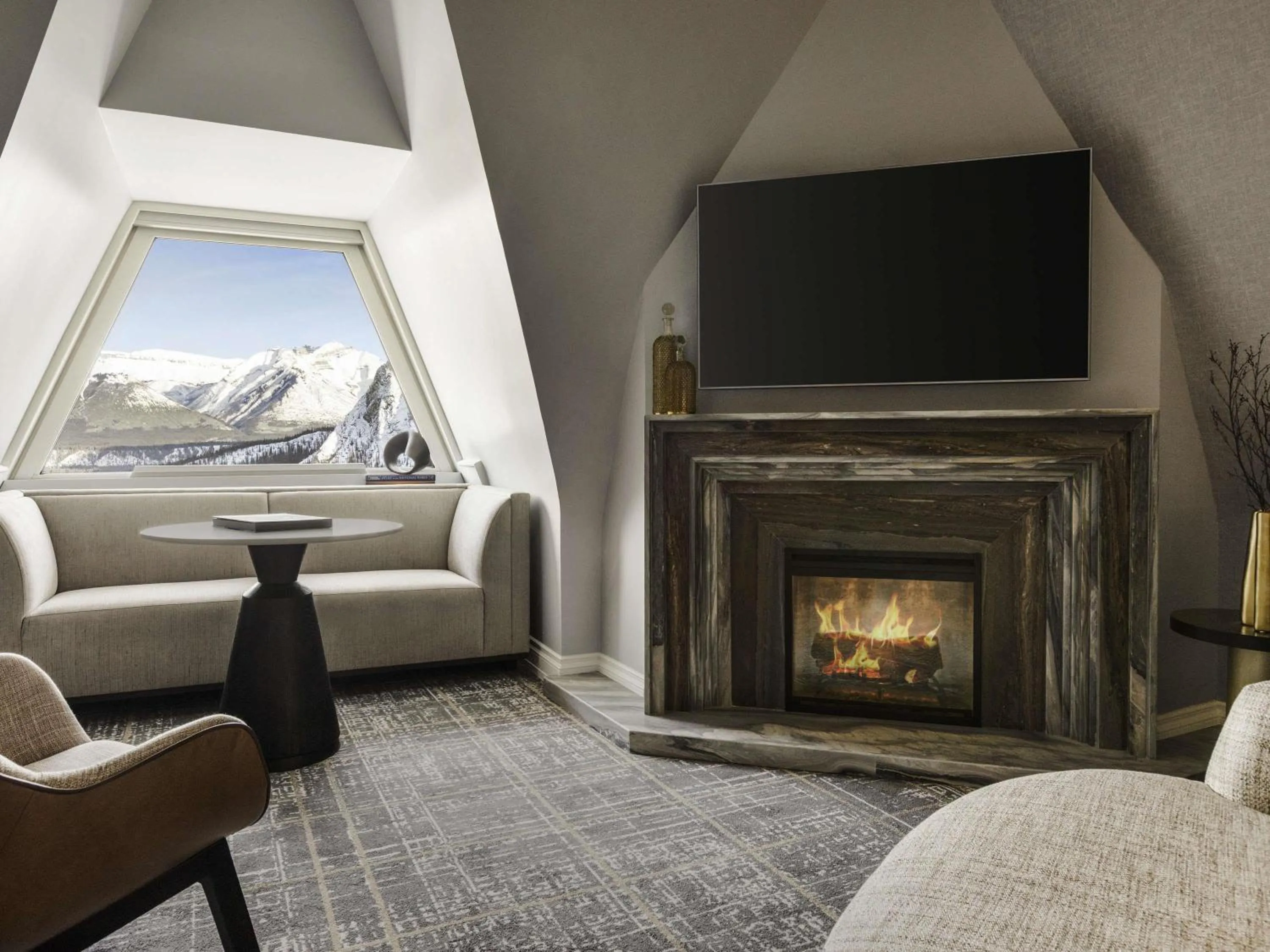 Bedroom in Fairmont Banff Springs