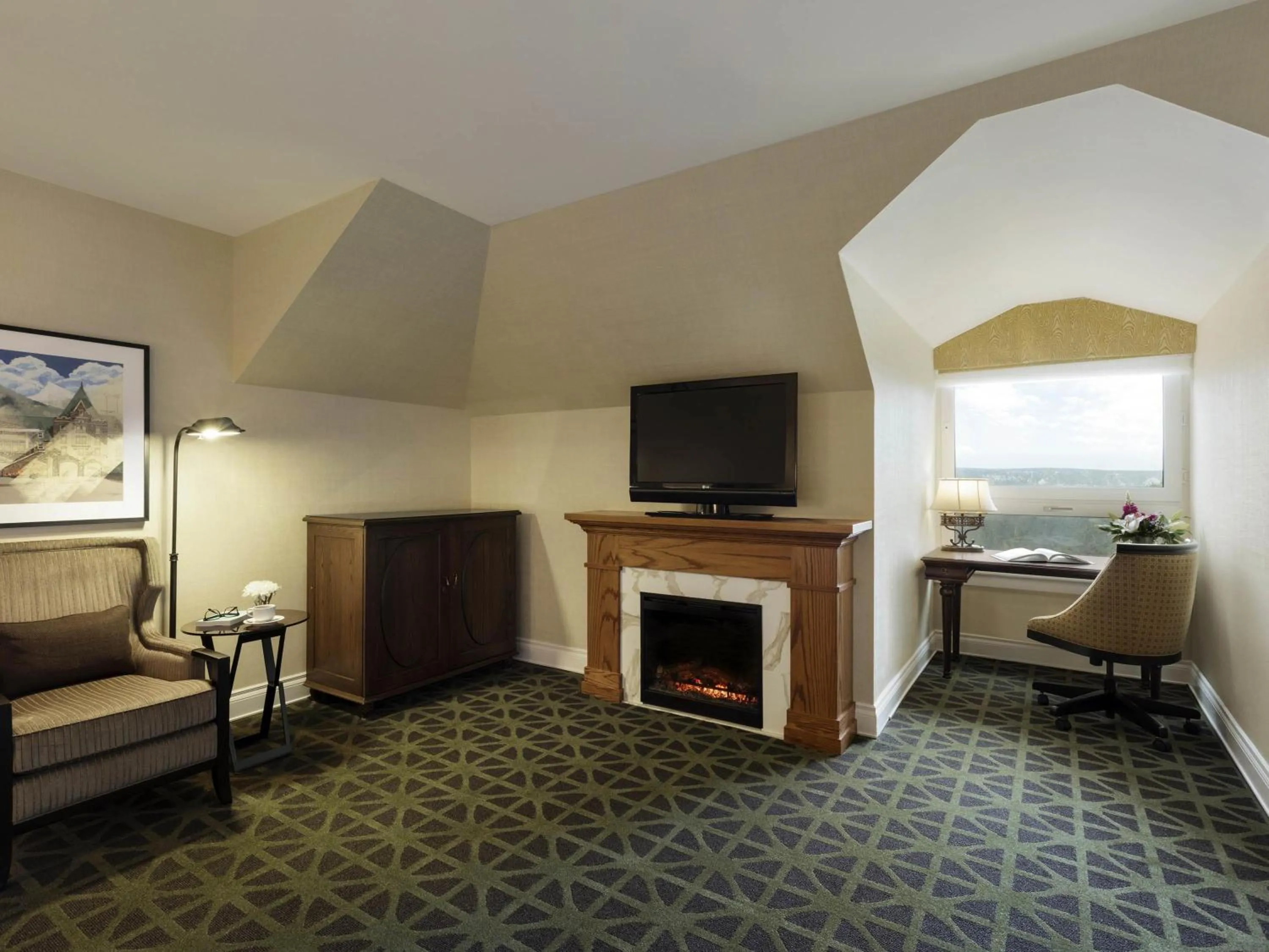Bedroom in Fairmont Banff Springs