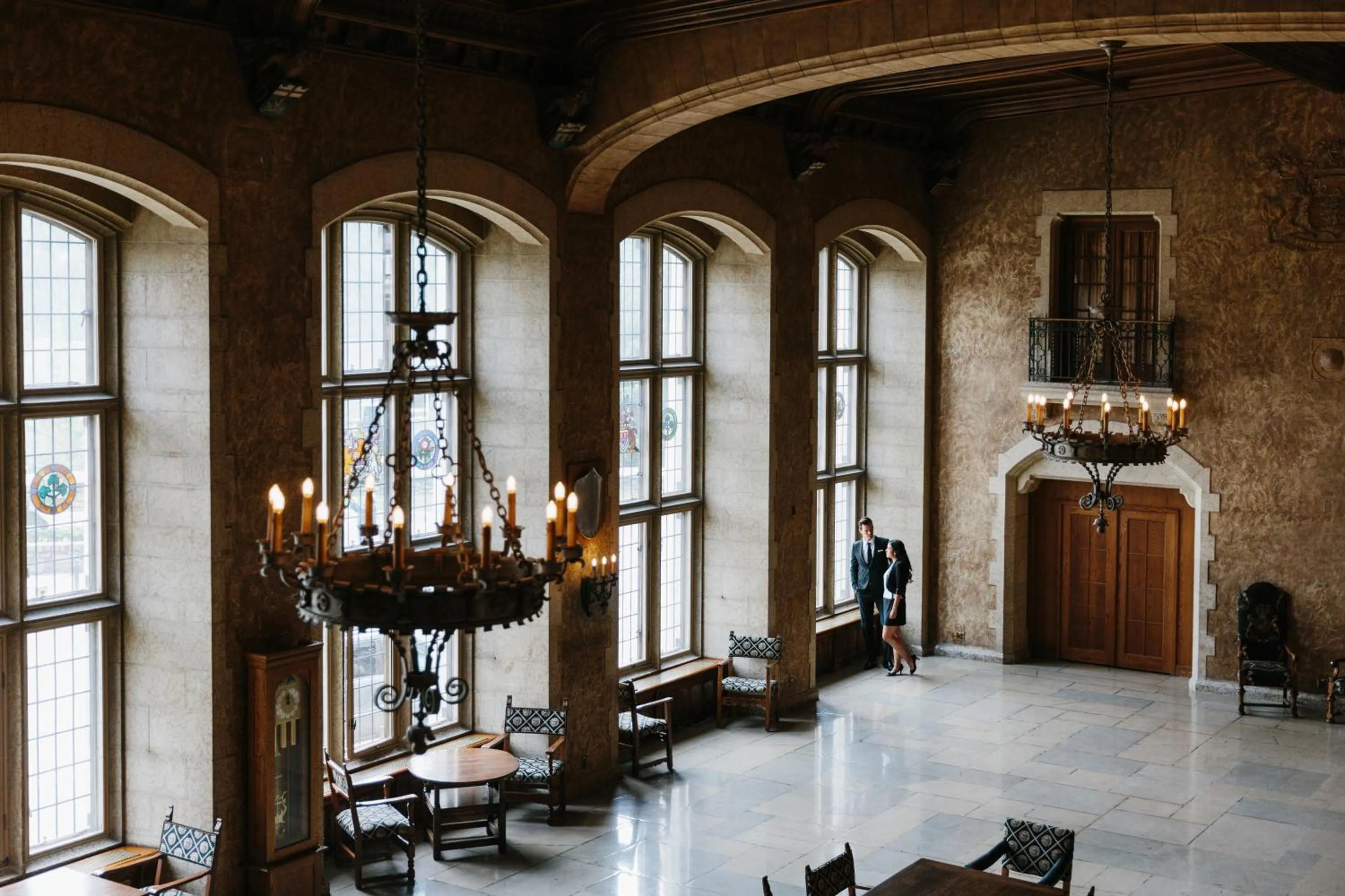 Decorative detail in Fairmont Banff Springs