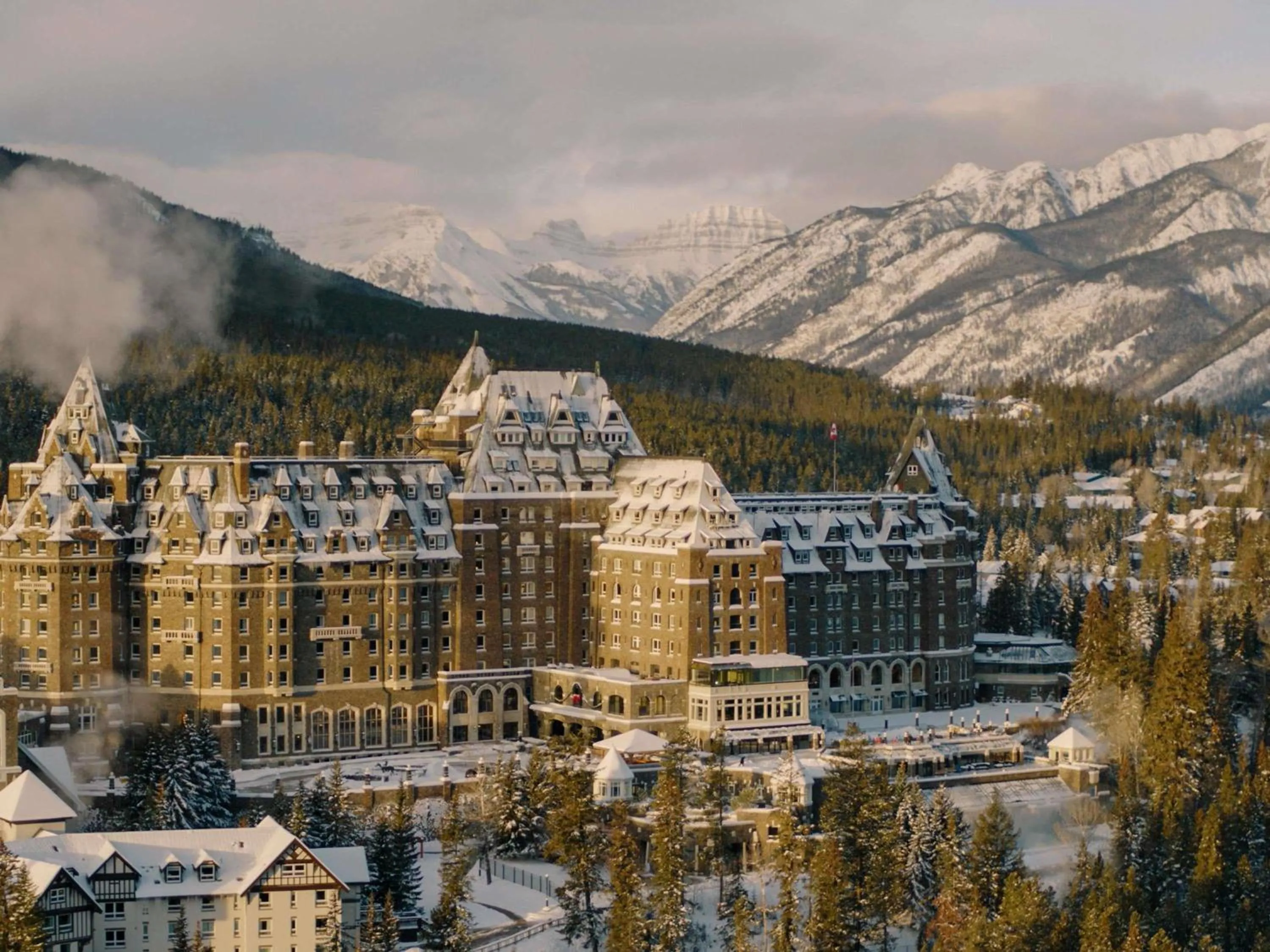 Property building in Fairmont Banff Springs