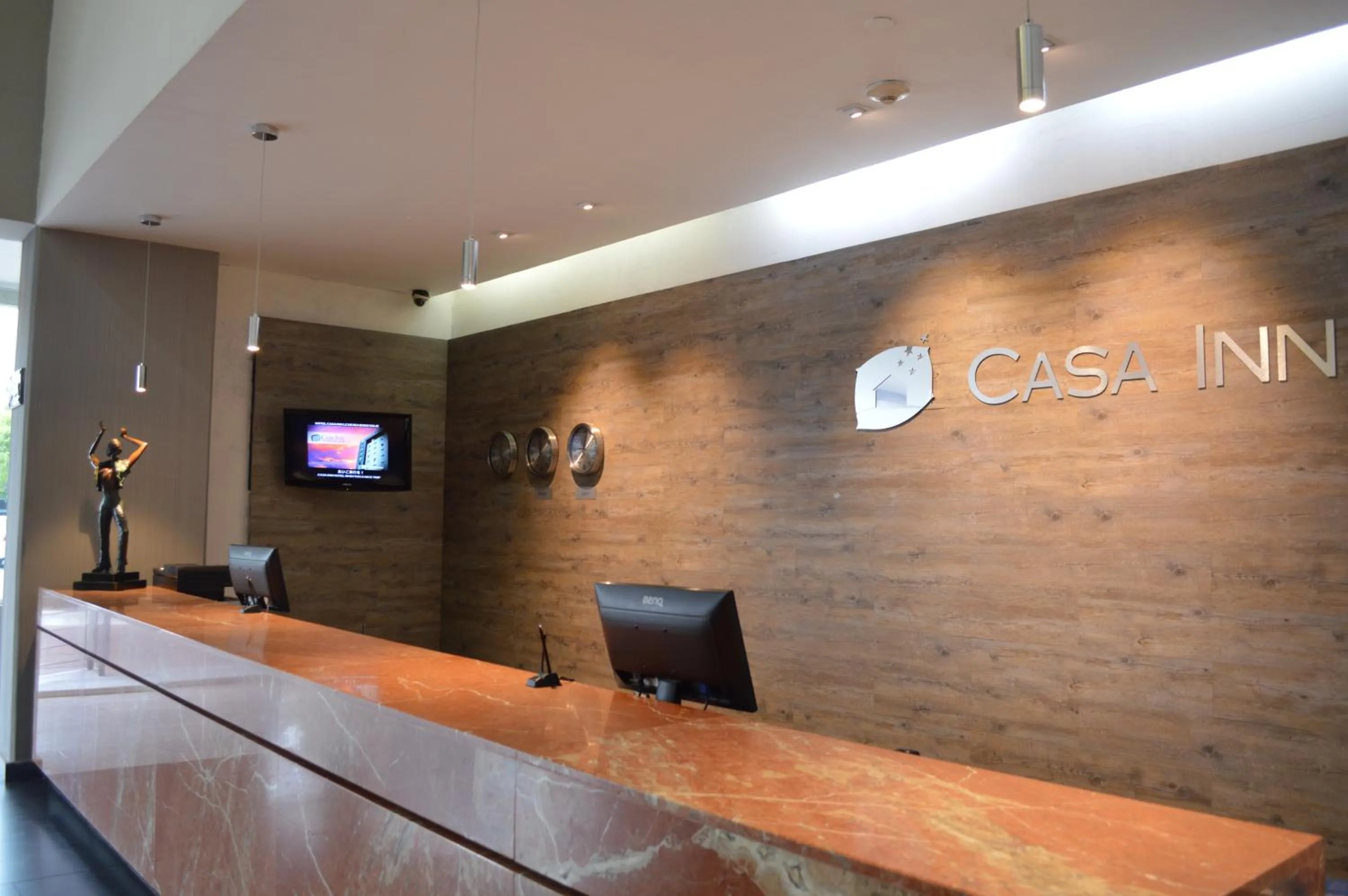 Lobby or reception in Casa Inn Business Hotel Celaya