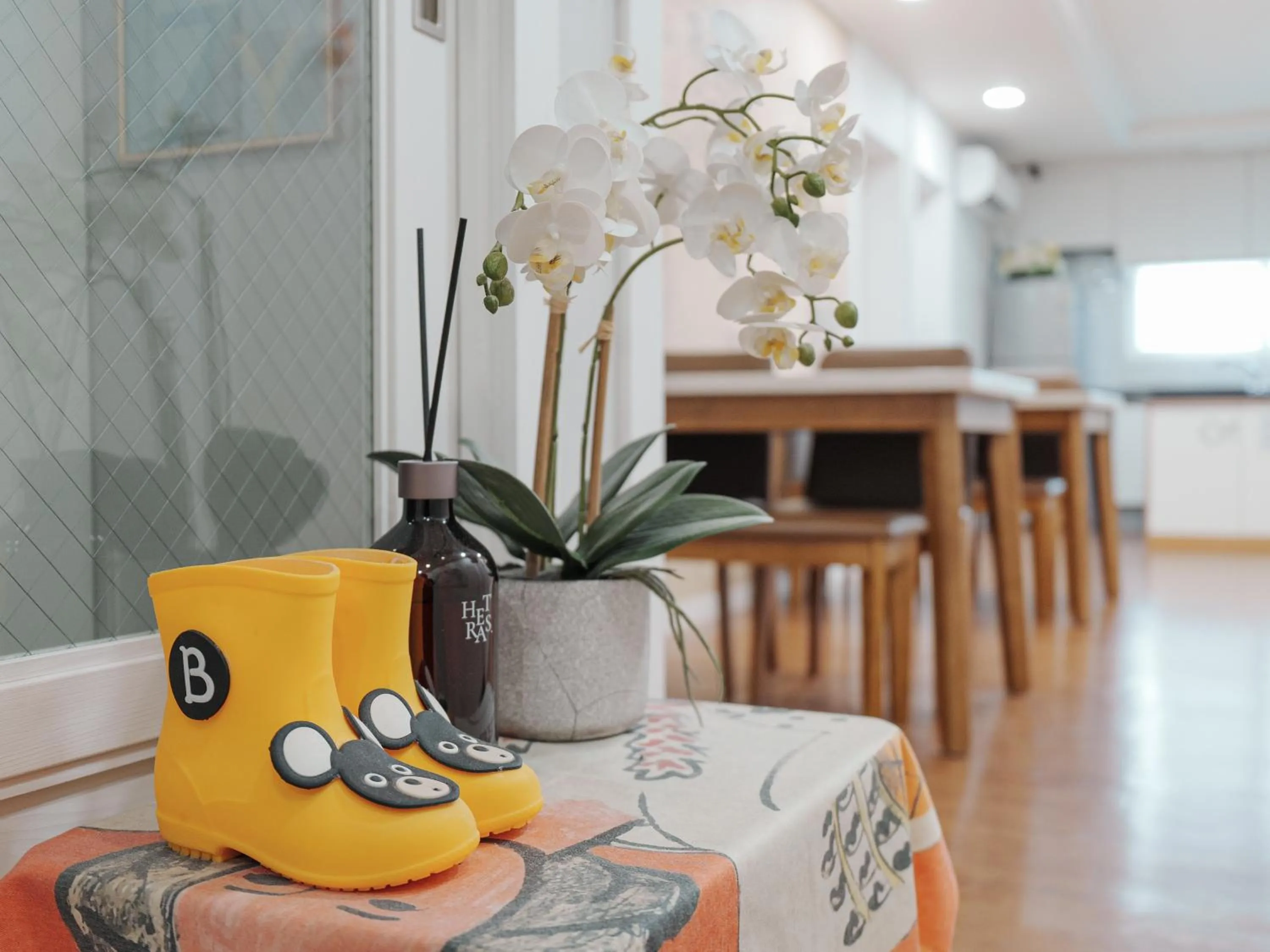 Living room in 인천공항 게스트하우스 레인부츠