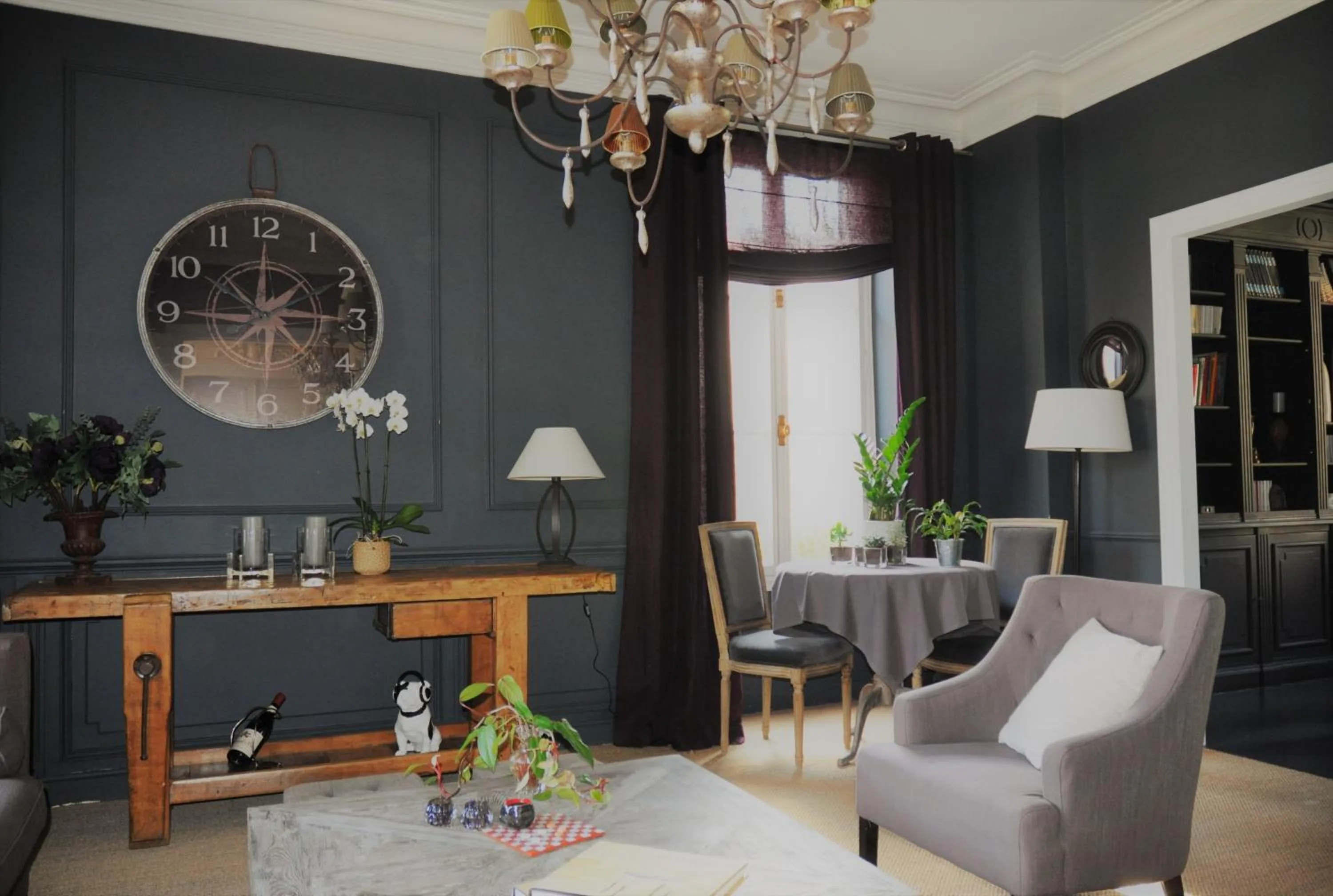 Living room in Chambres d'Hôtes Maison La Porte Rouge