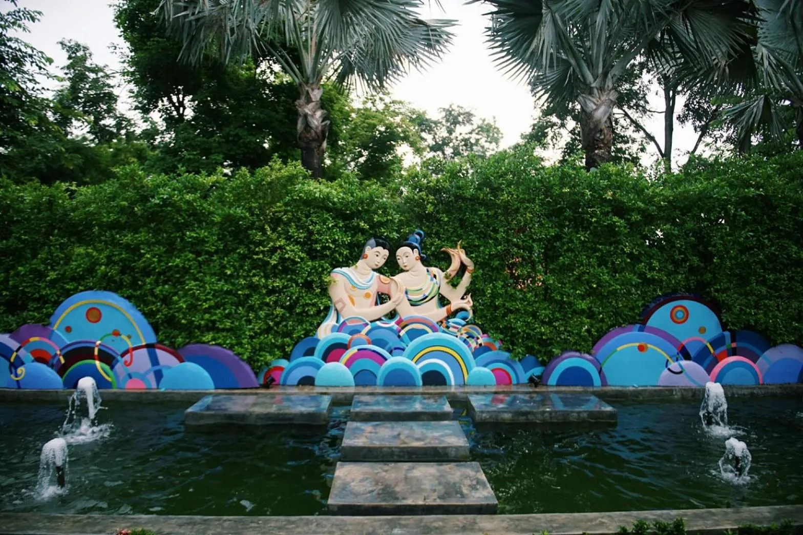 Aqua park in Doithinnan Resort