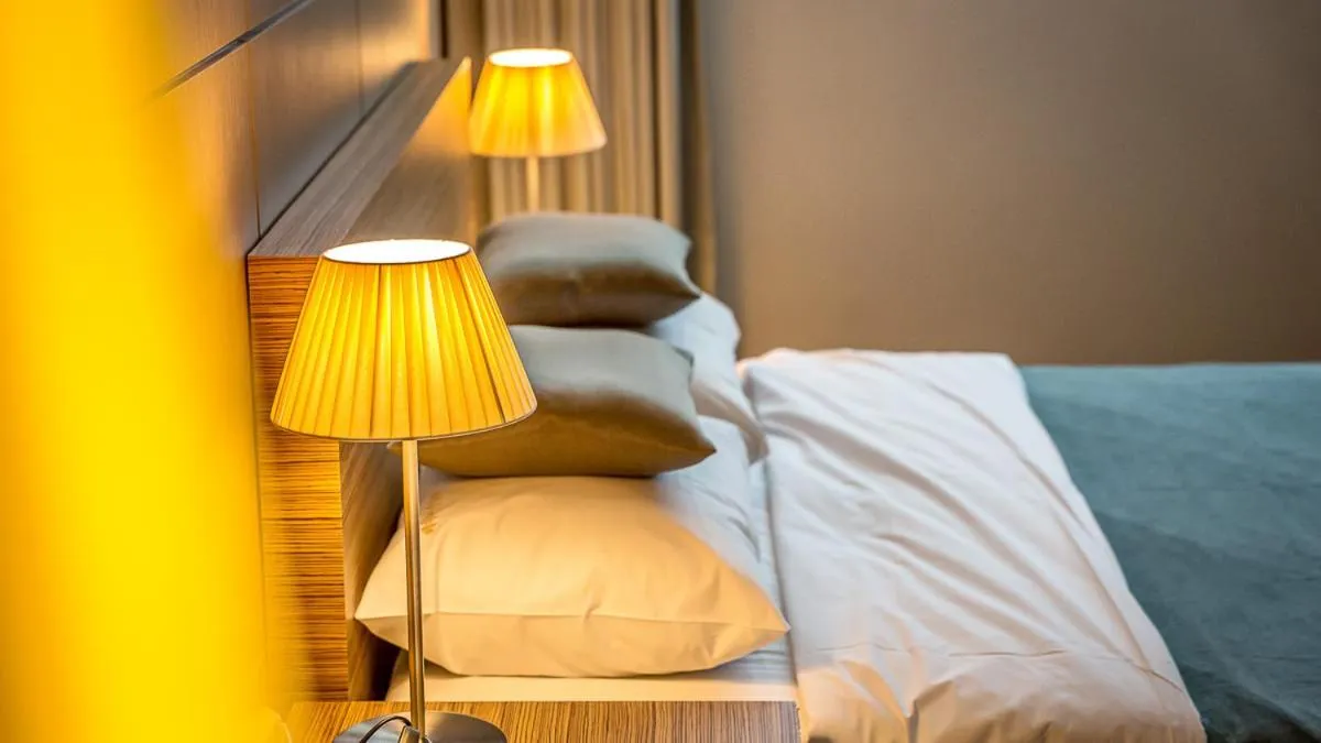 Bed in Venezia Hotel