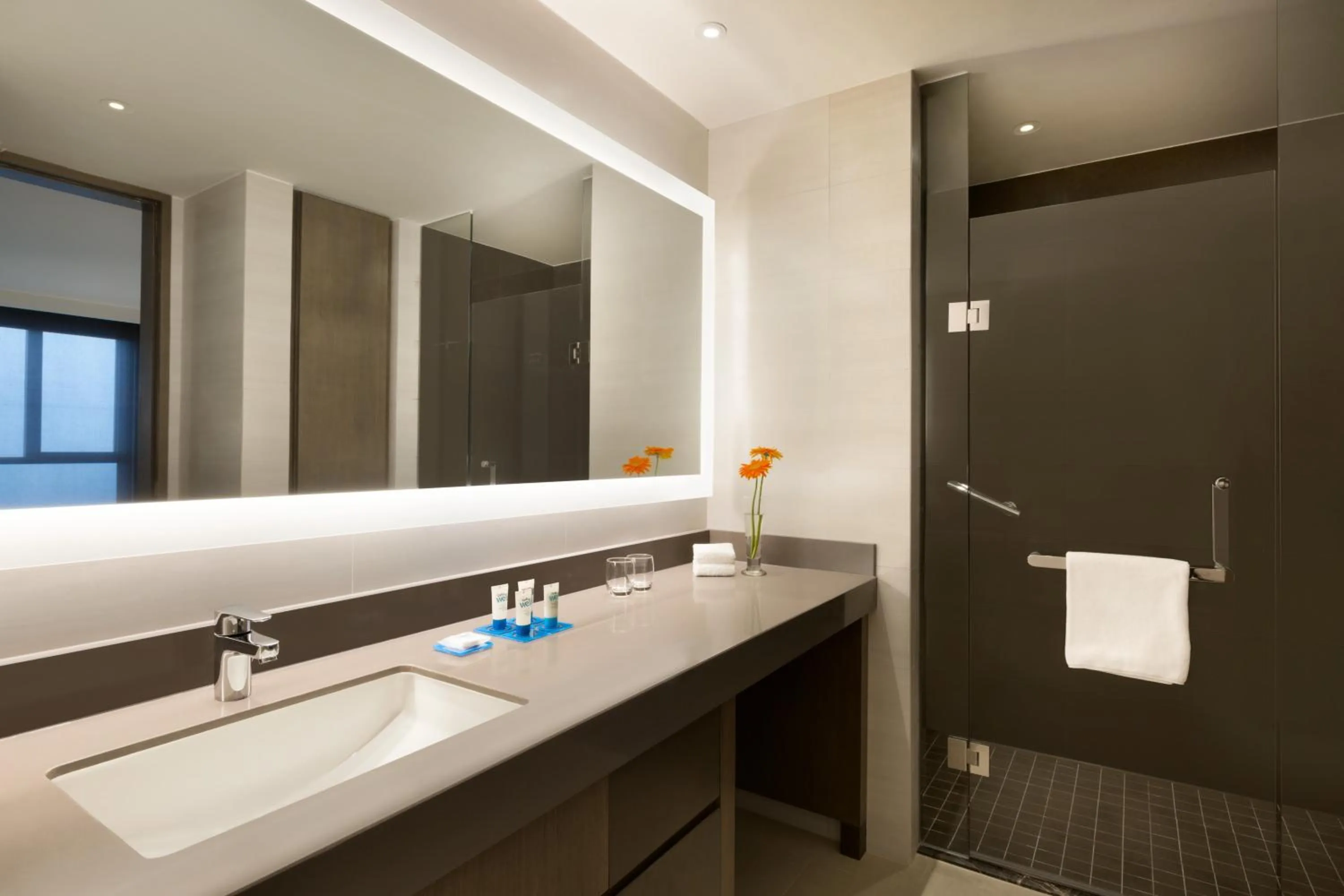 Bathroom in Hyatt House Shanghai New Hongqiao