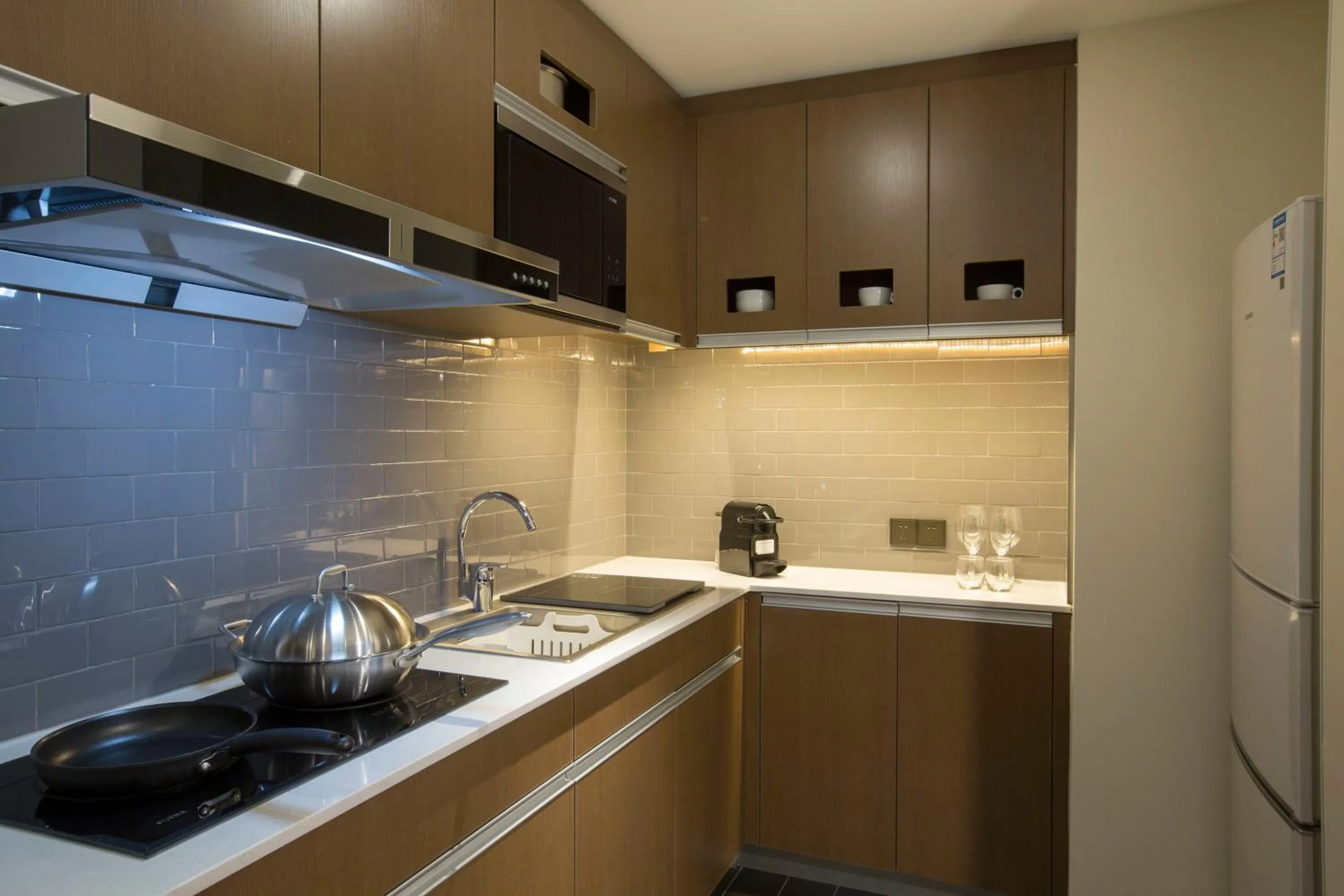 Kitchen or kitchenette in Hyatt House Shanghai New Hongqiao