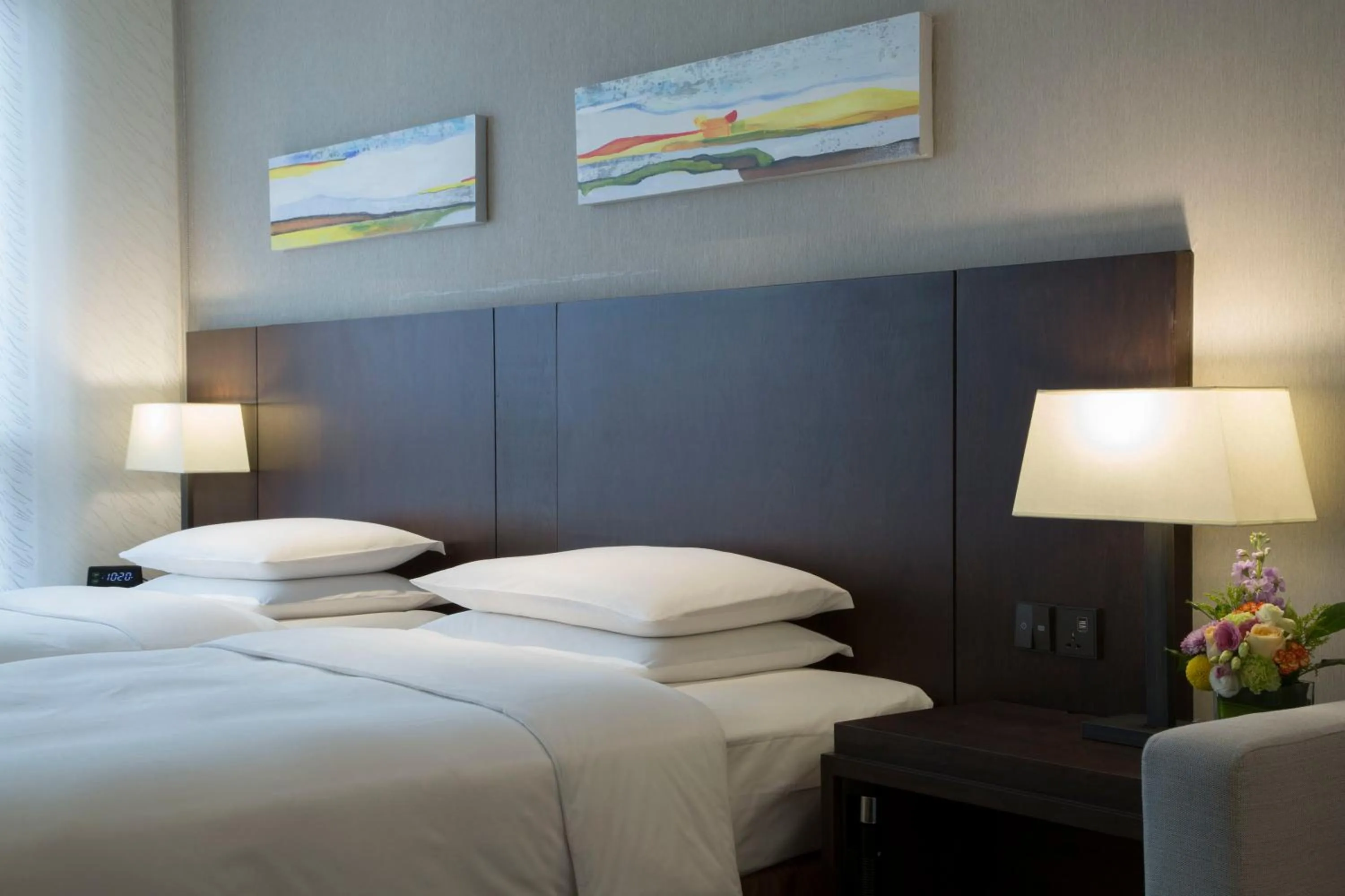 Bed in Hyatt Place Shanghai New Hongqiao