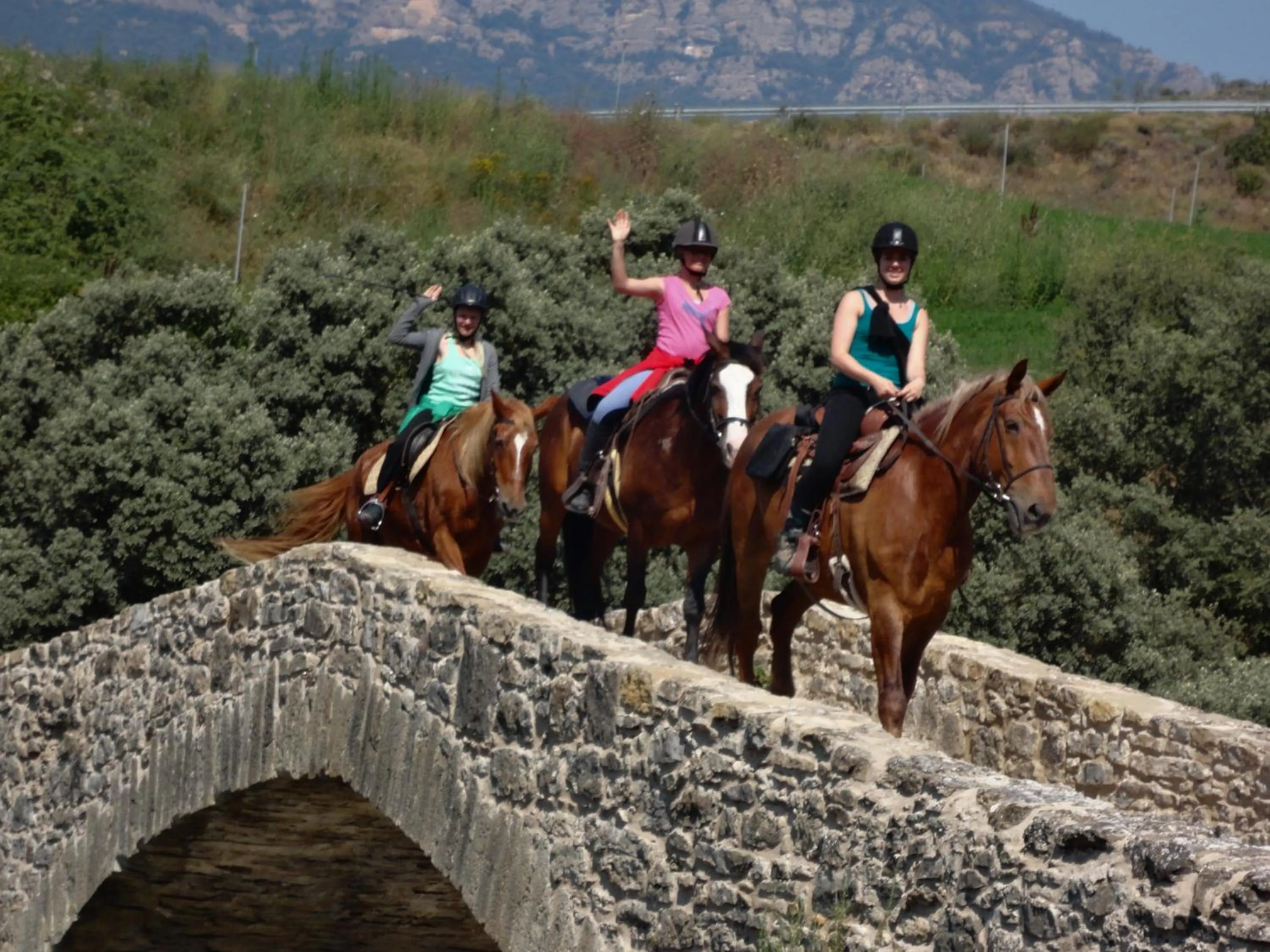 Horse-riding in Bungalowpark Isábena