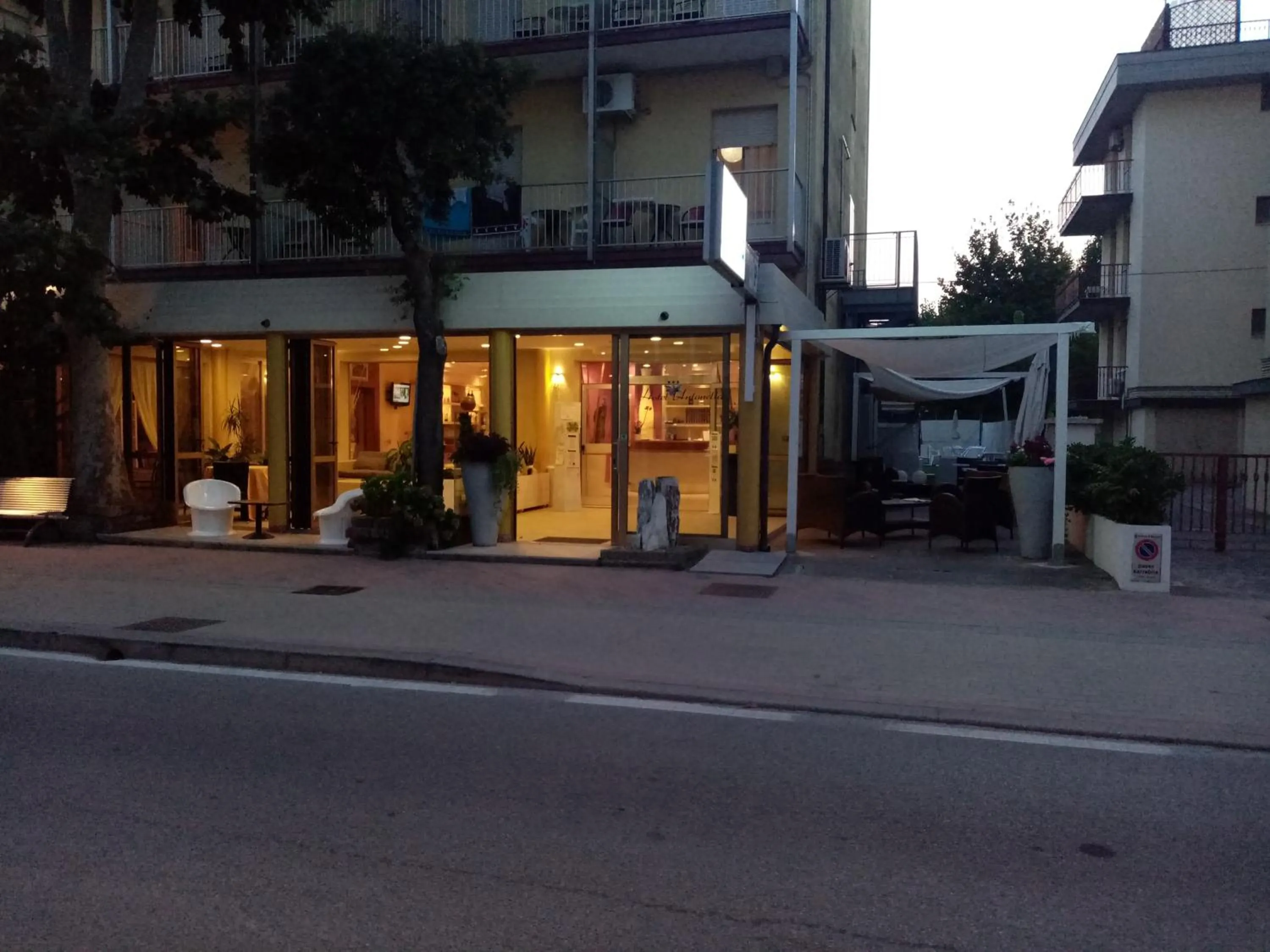 Property building in Hotel Antonella