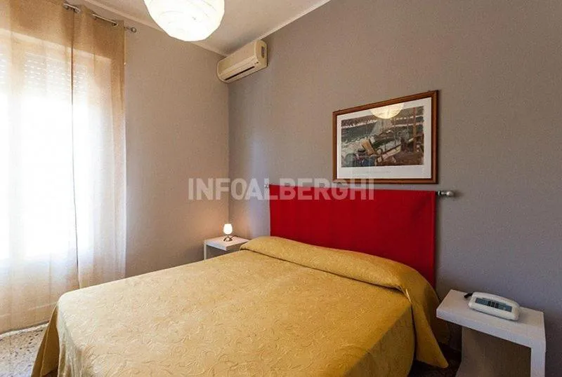 Bedroom, Bed in Hotel Antonella