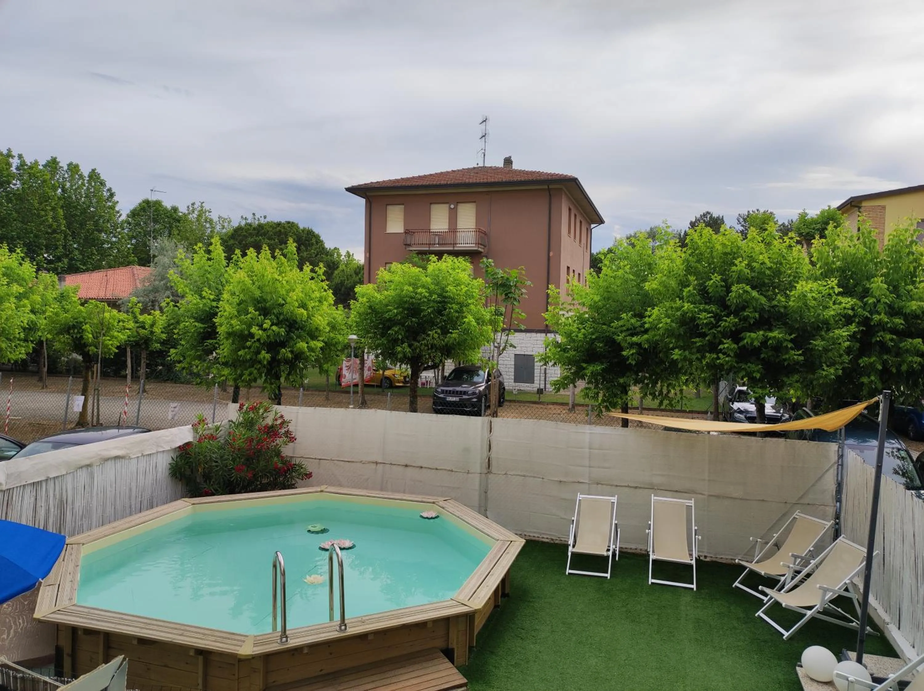 Garden in Hotel Antonella
