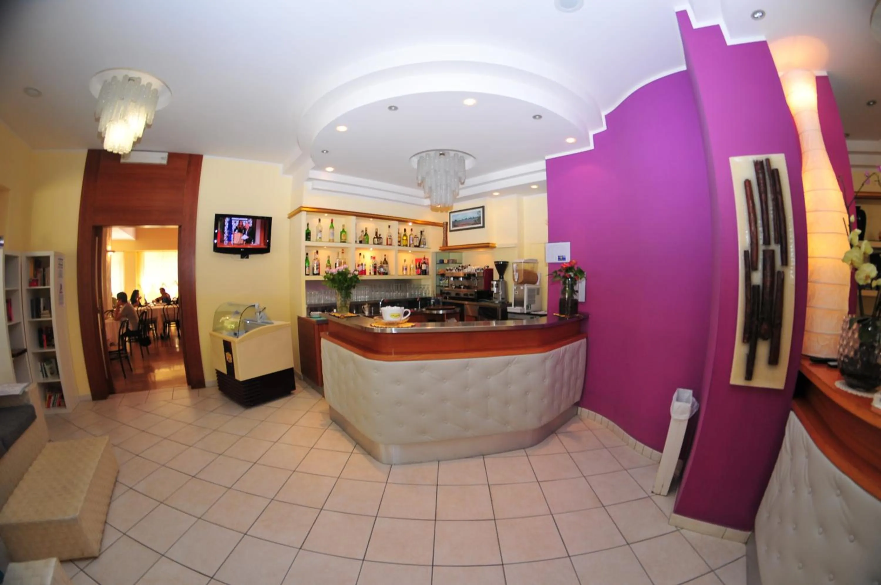 Lounge or bar in Hotel Antonella