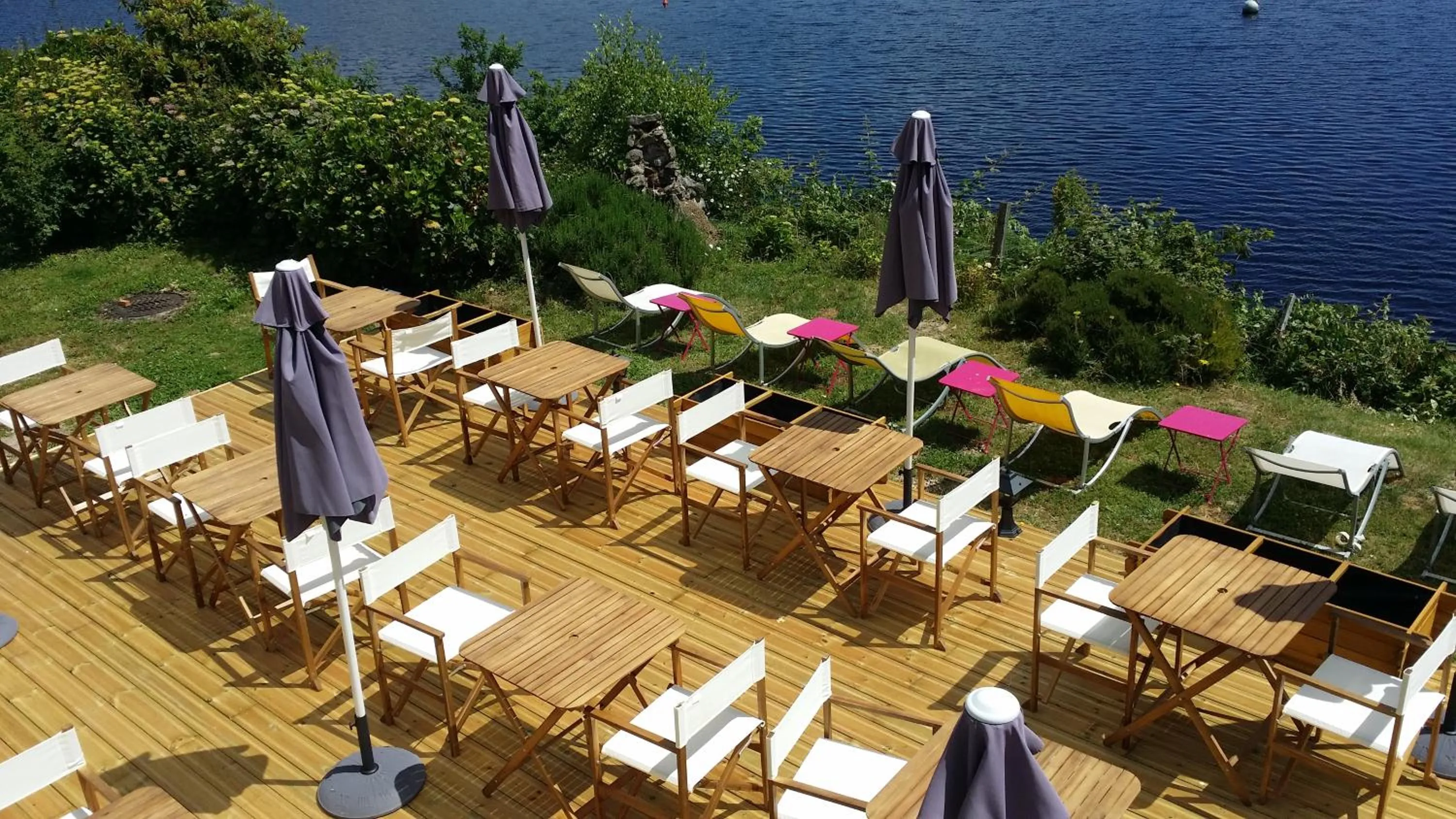 Patio in Hotel Restaurant La Caravelle