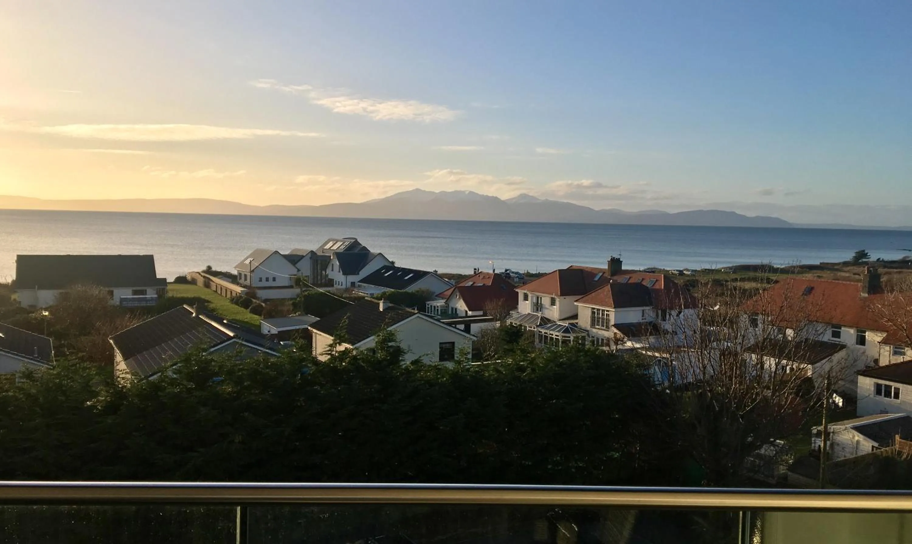 Sea view in Seamill House Hotel