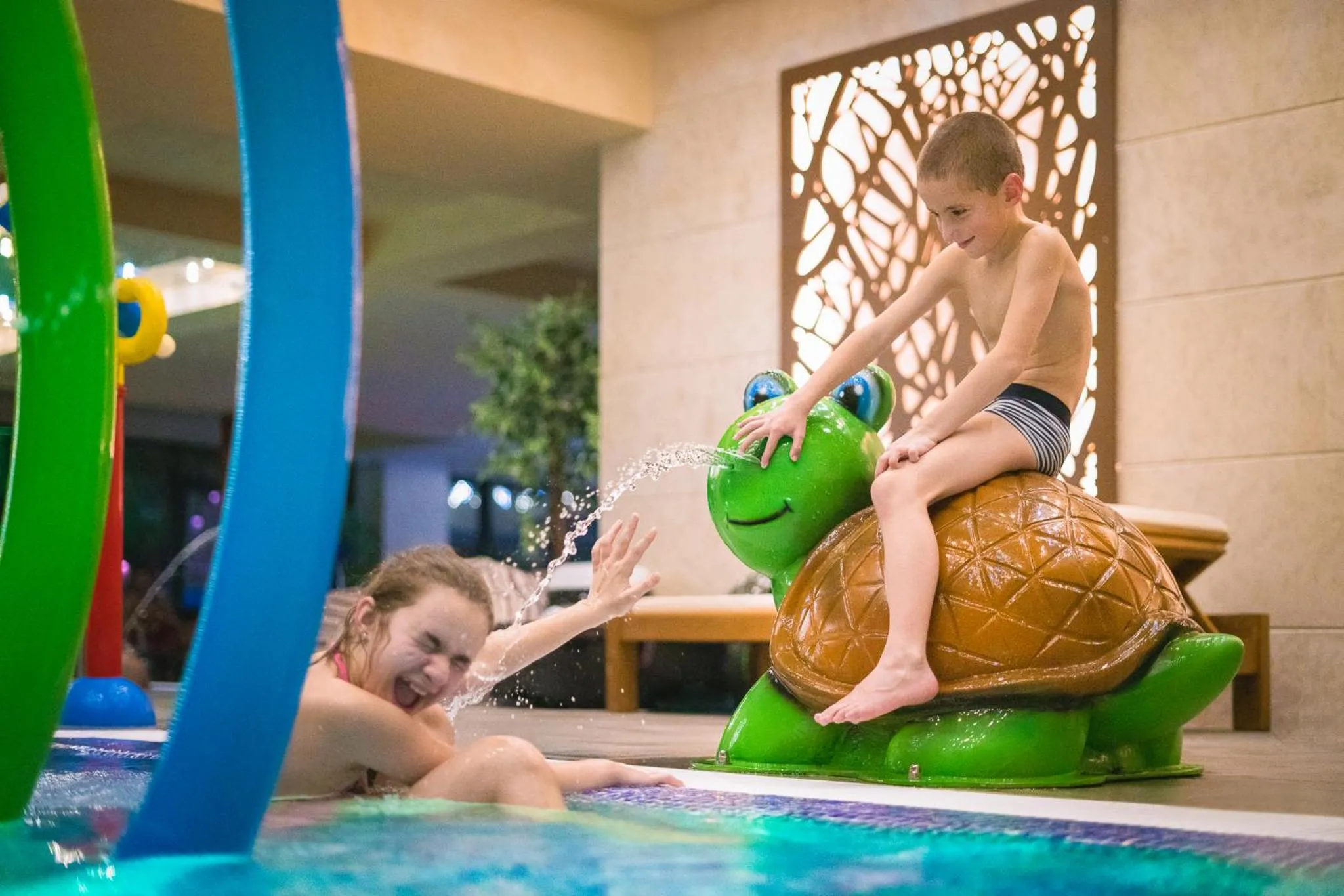 Swimming pool in Park & Spa Hotel Markovo