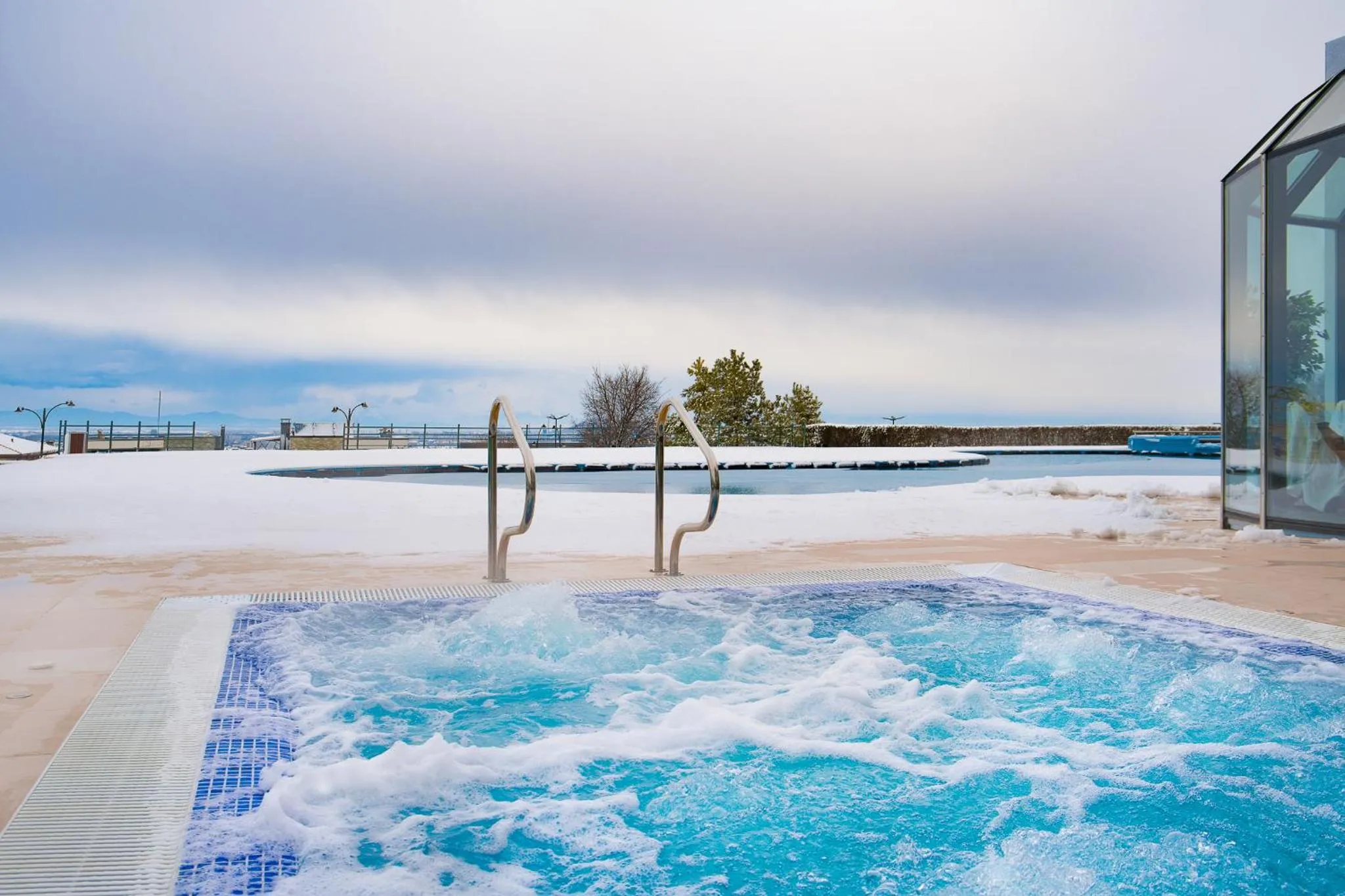 Swimming pool in Park & Spa Hotel Markovo