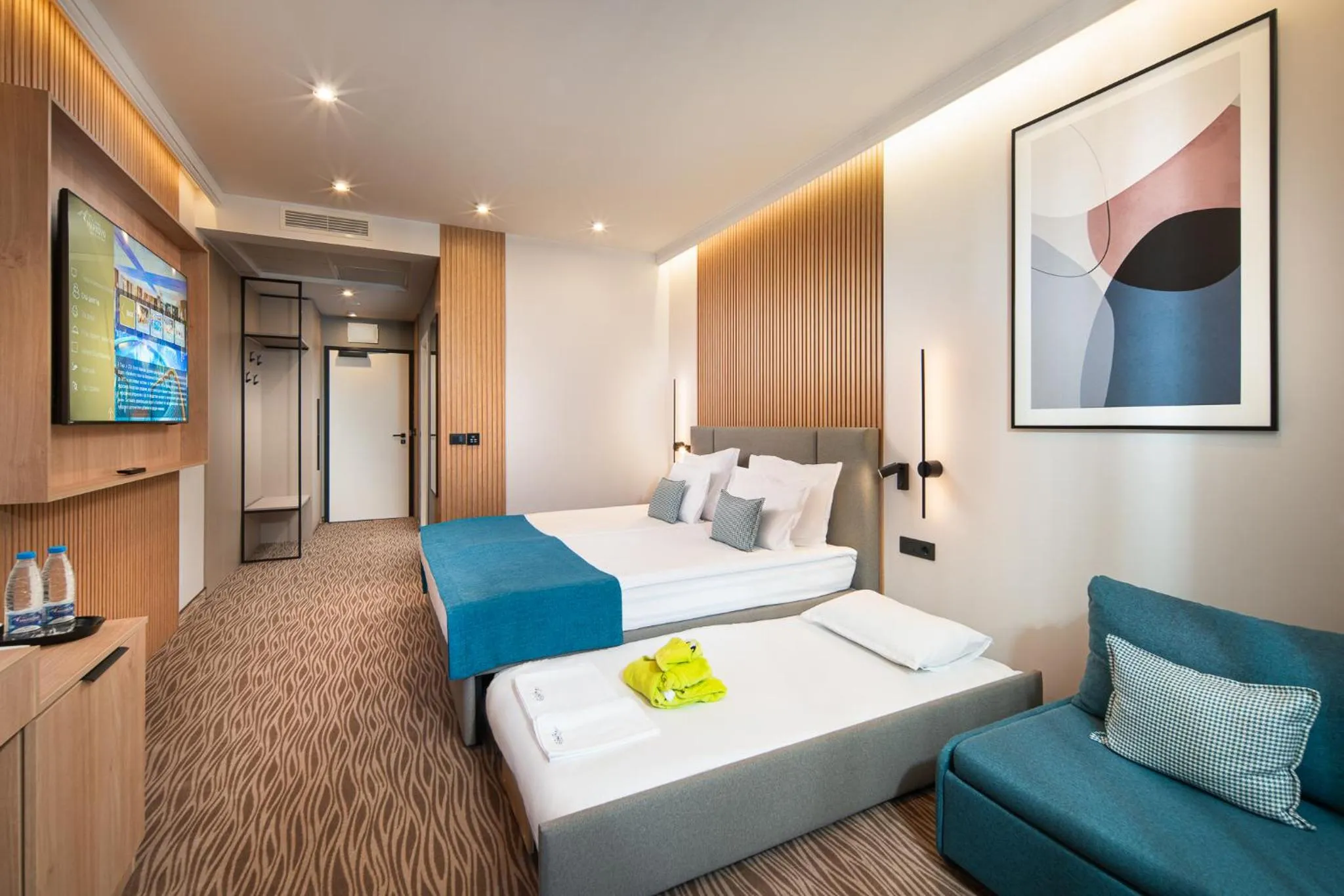 Bed in Park & Spa Hotel Markovo