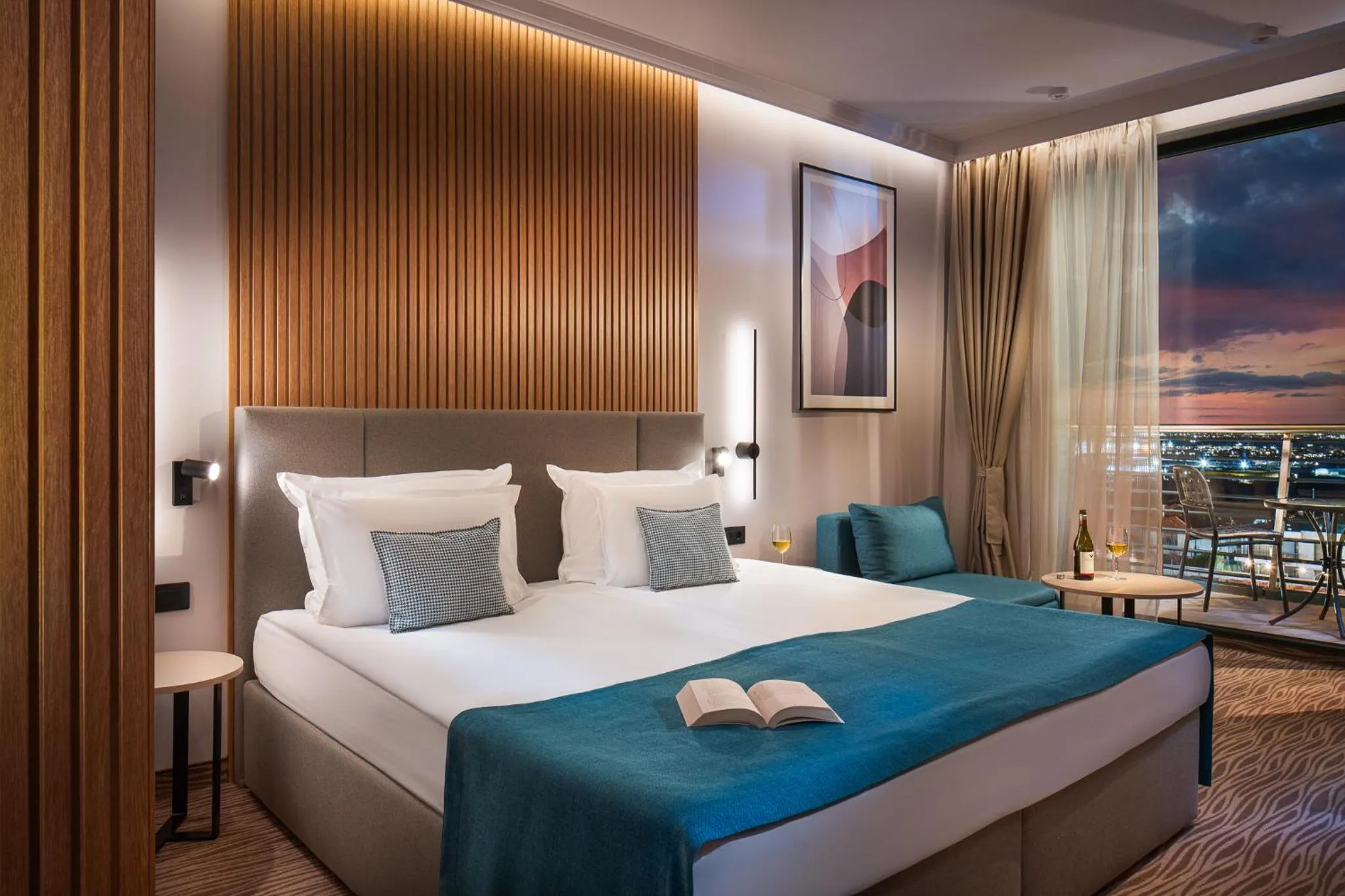 Bed in Park & Spa Hotel Markovo