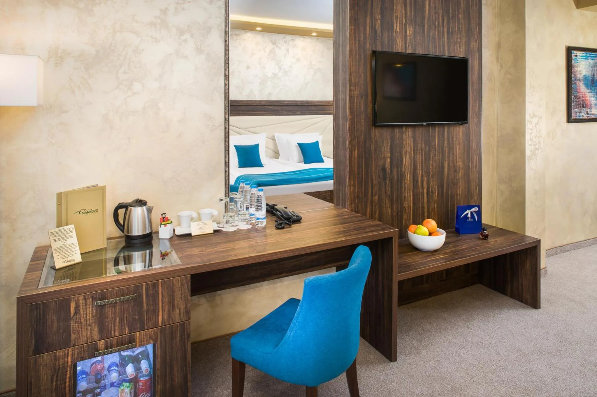 Bed in Park & Spa Hotel Markovo