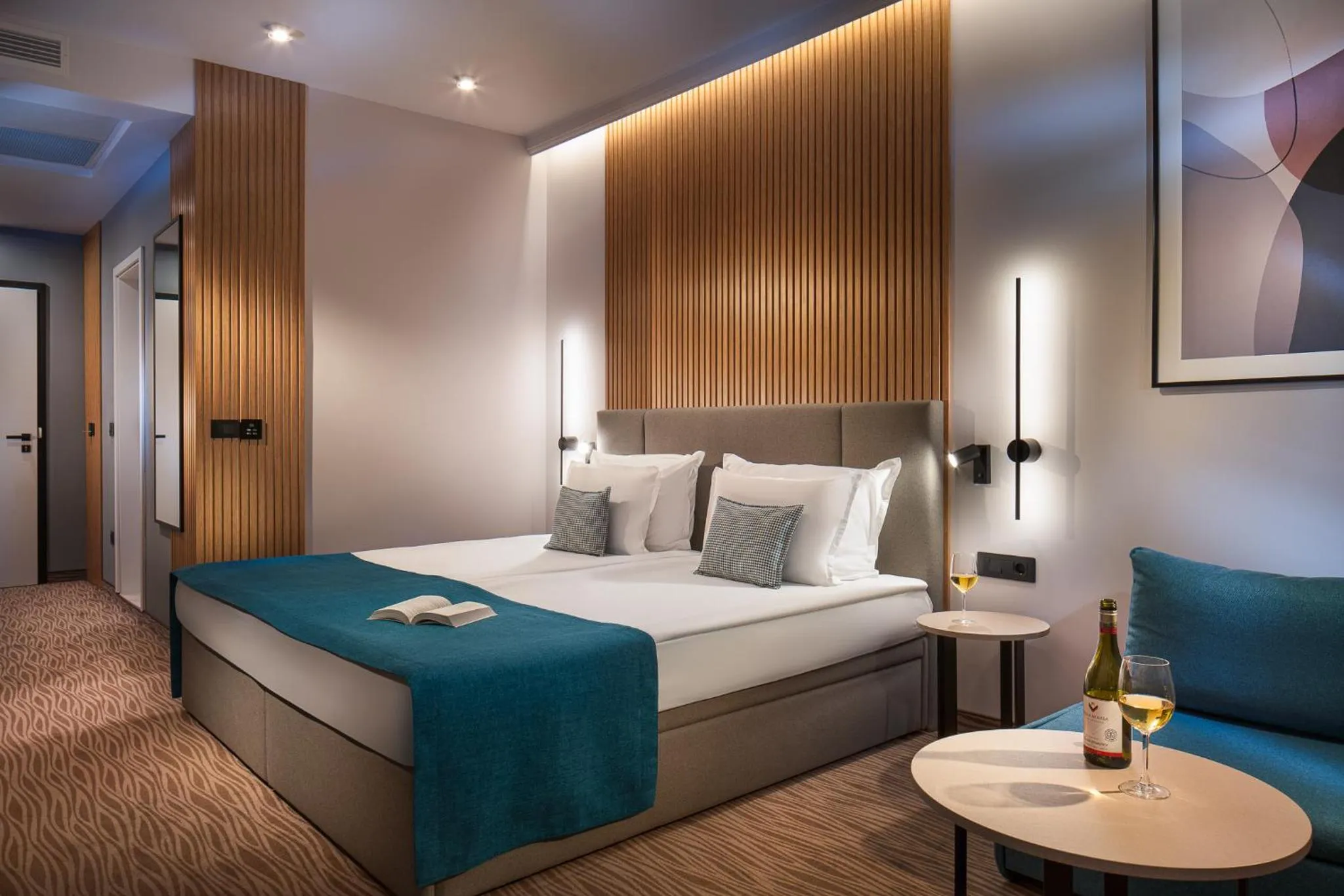 Bed in Park & Spa Hotel Markovo