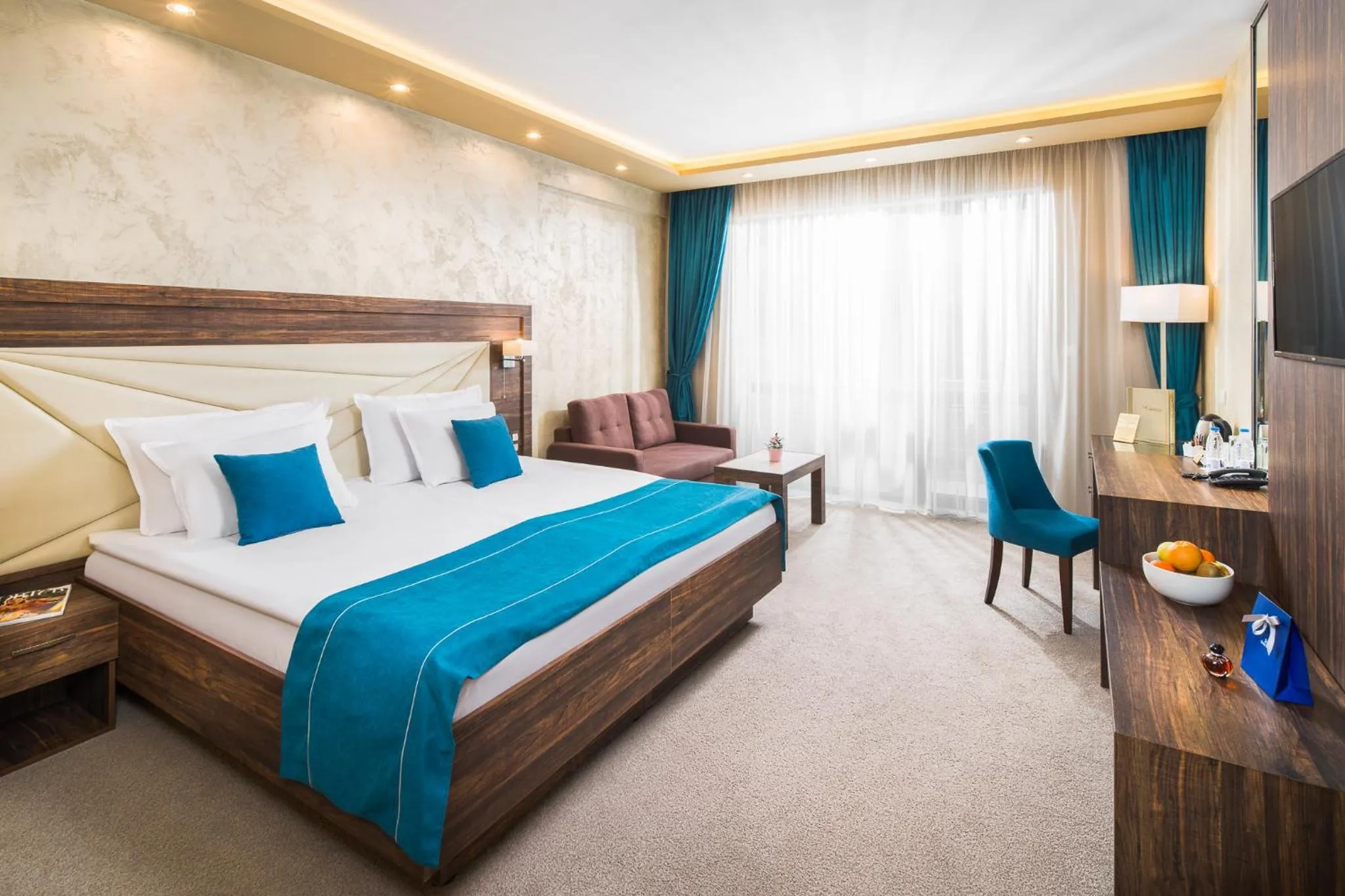 Bed in Park & Spa Hotel Markovo