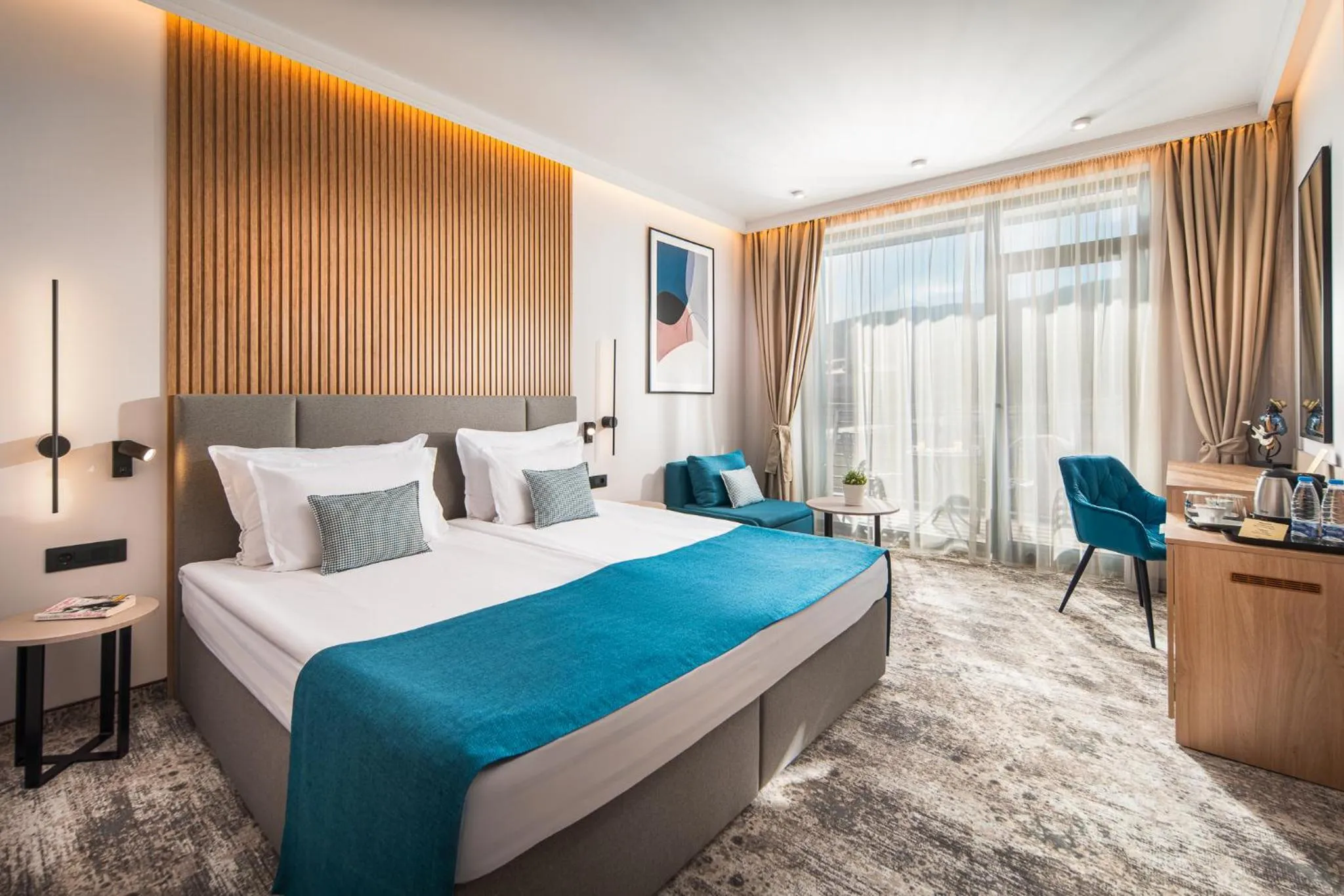 Bed in Park & Spa Hotel Markovo