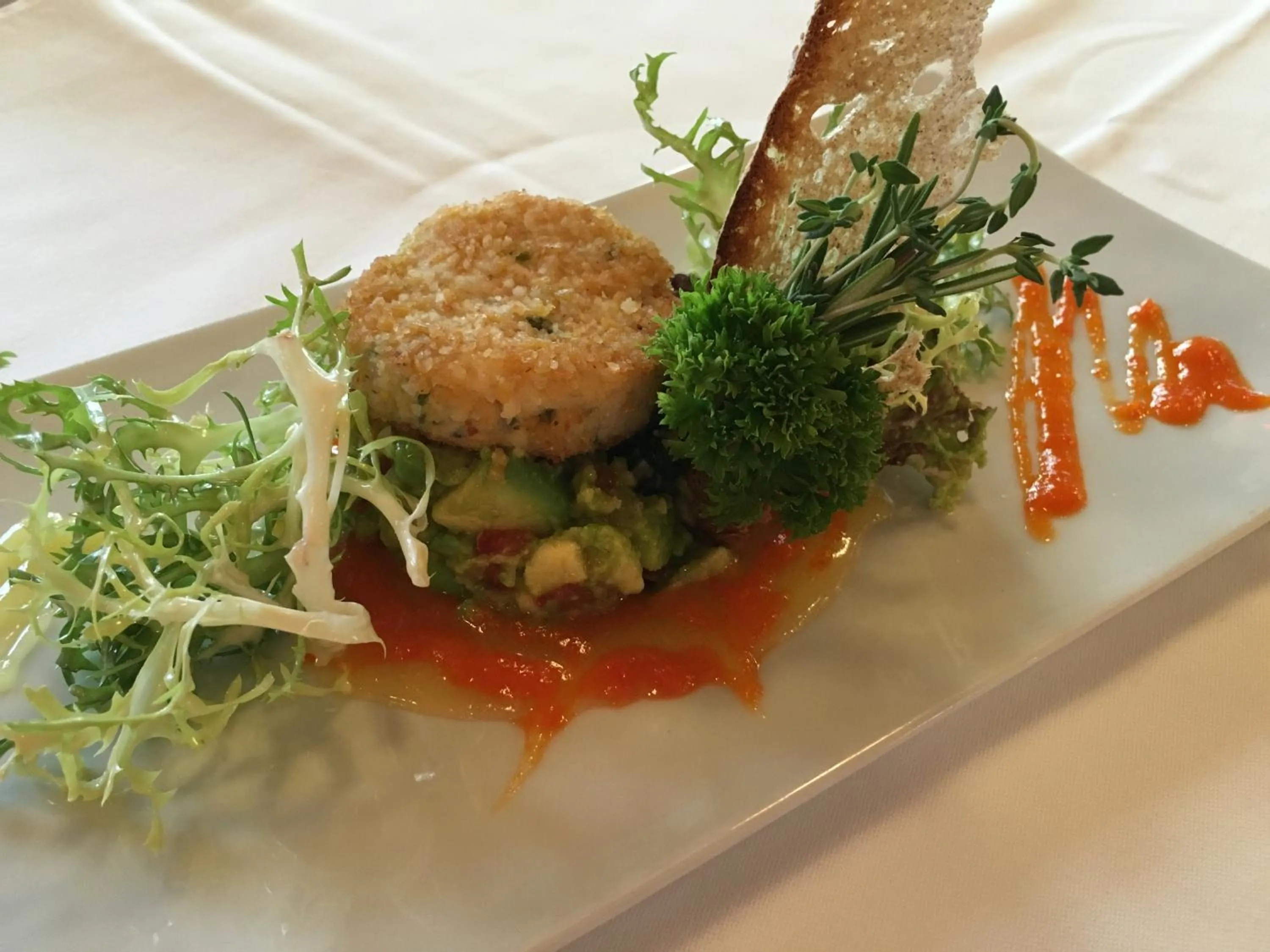 Food close-up in Hotel Engel