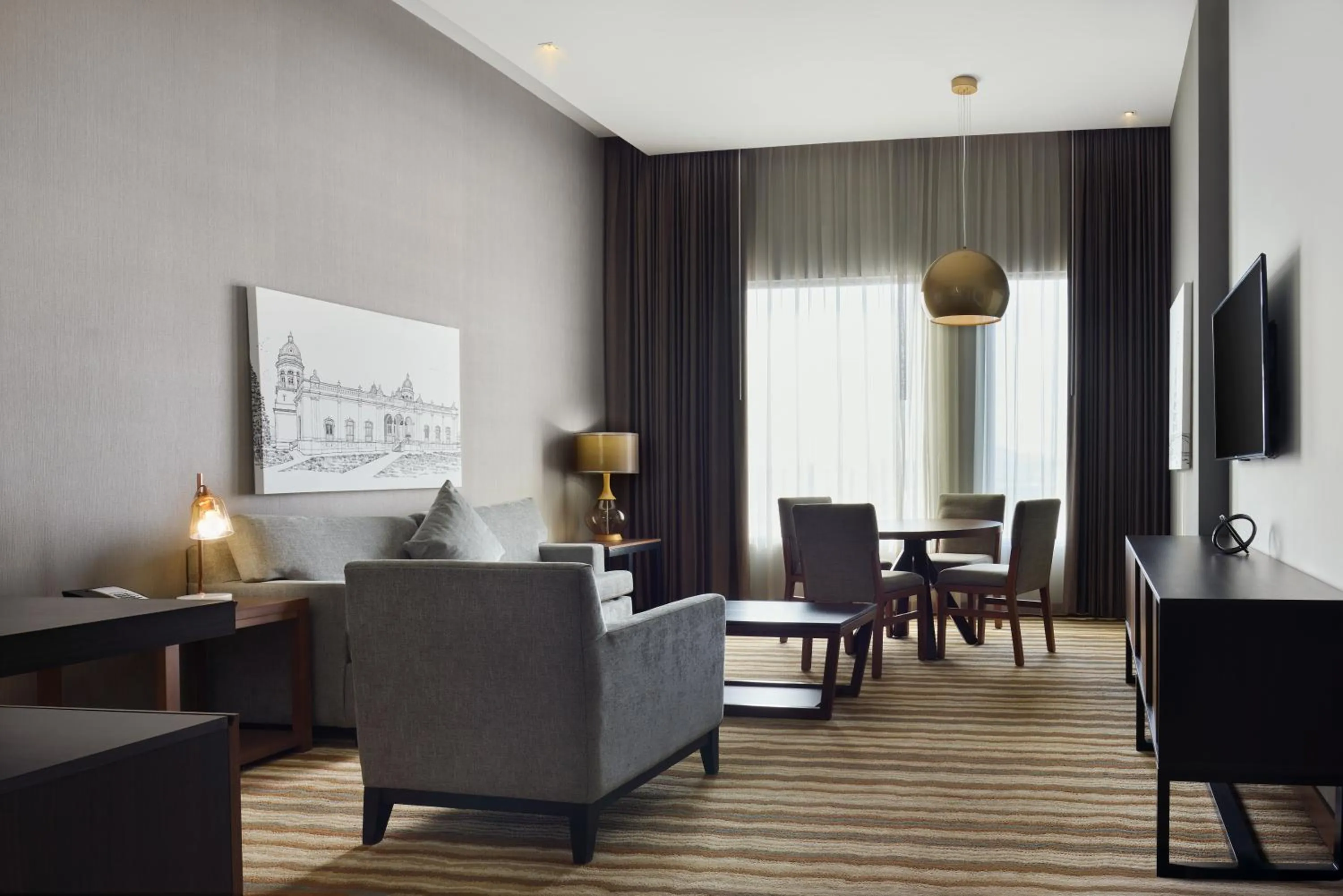 Living room in Hilton Garden Inn Chihuahua