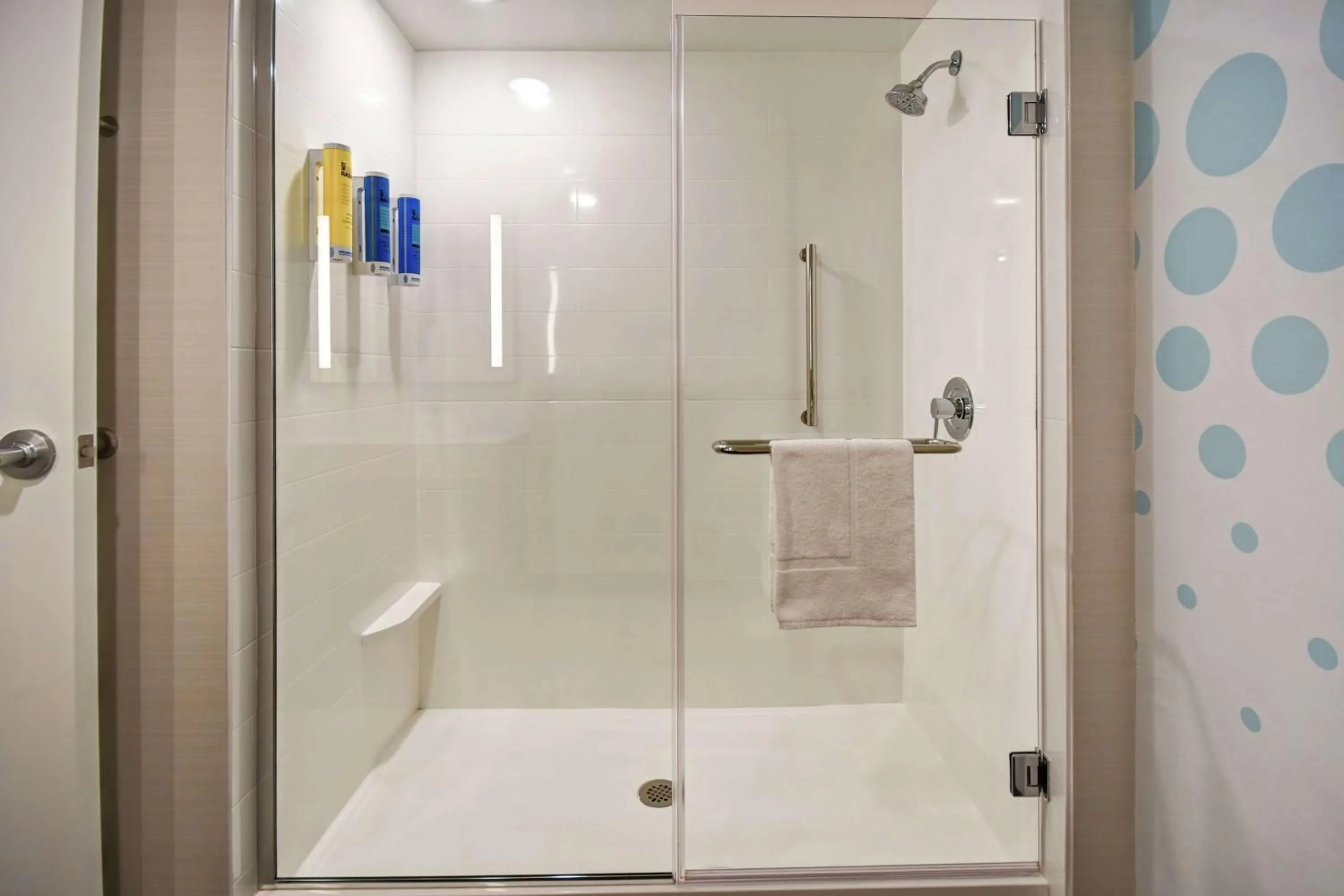 Shower in Tru By Hilton Salt Lake City Airport