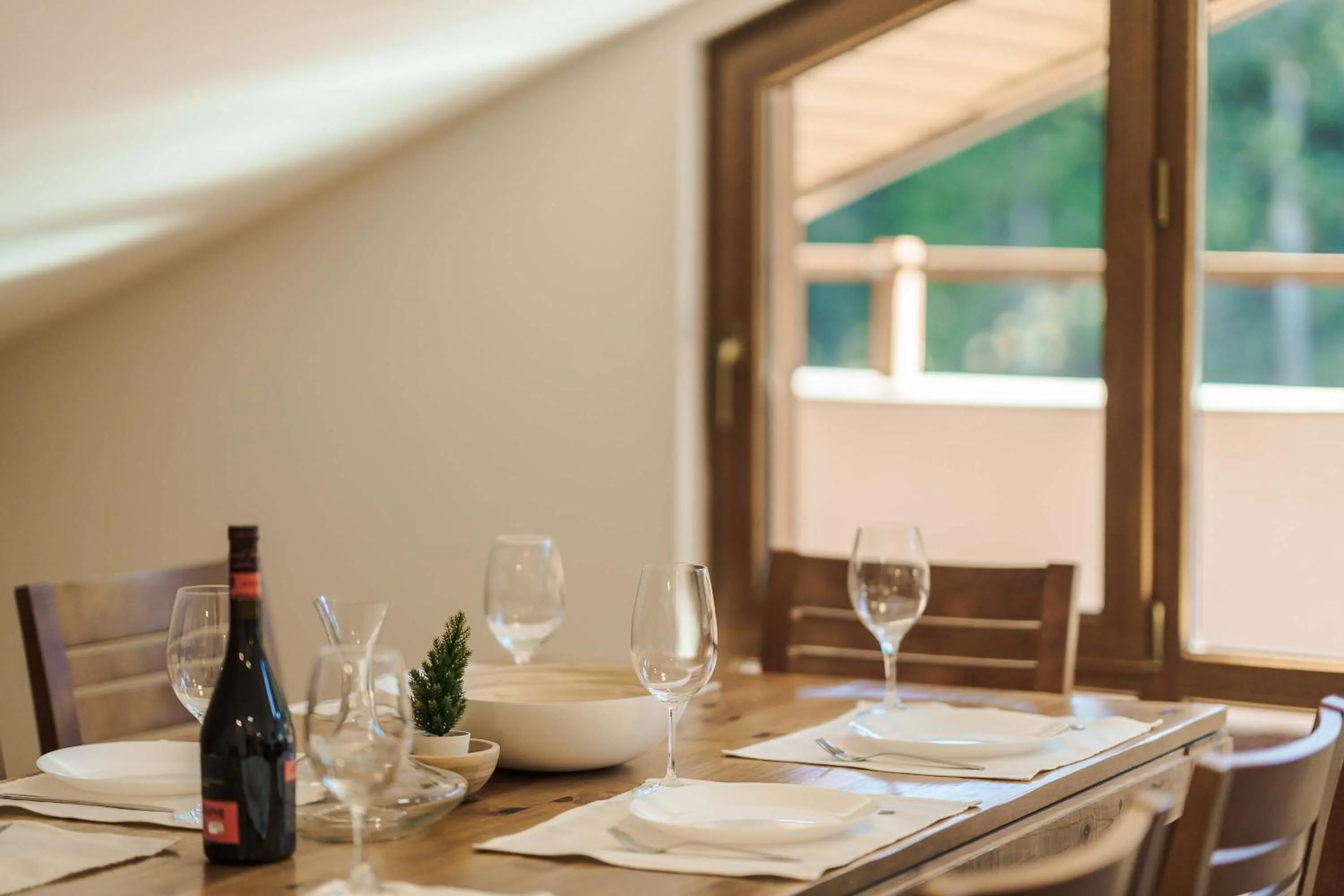 Dining area in Musala Hotel