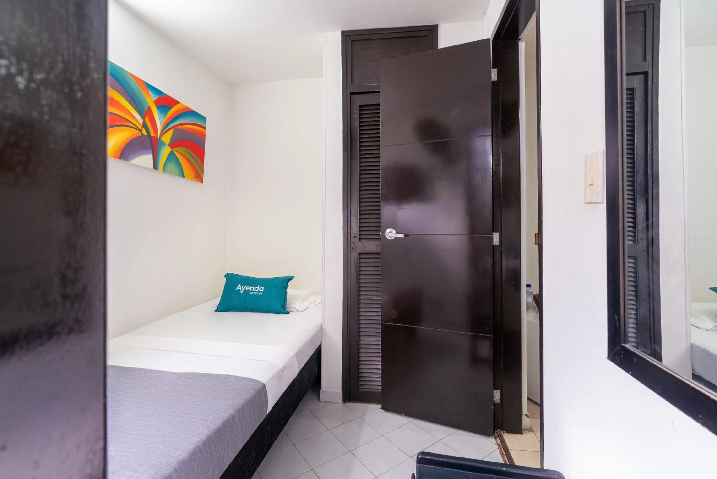 Bed in Hotel Casa Blanca Laureles