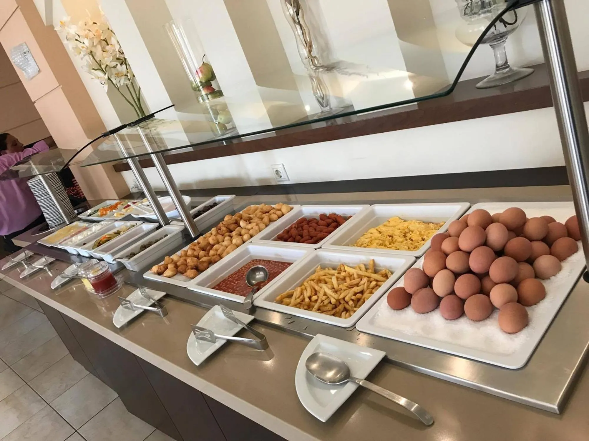 Continental breakfast in Regina Mare Hotel