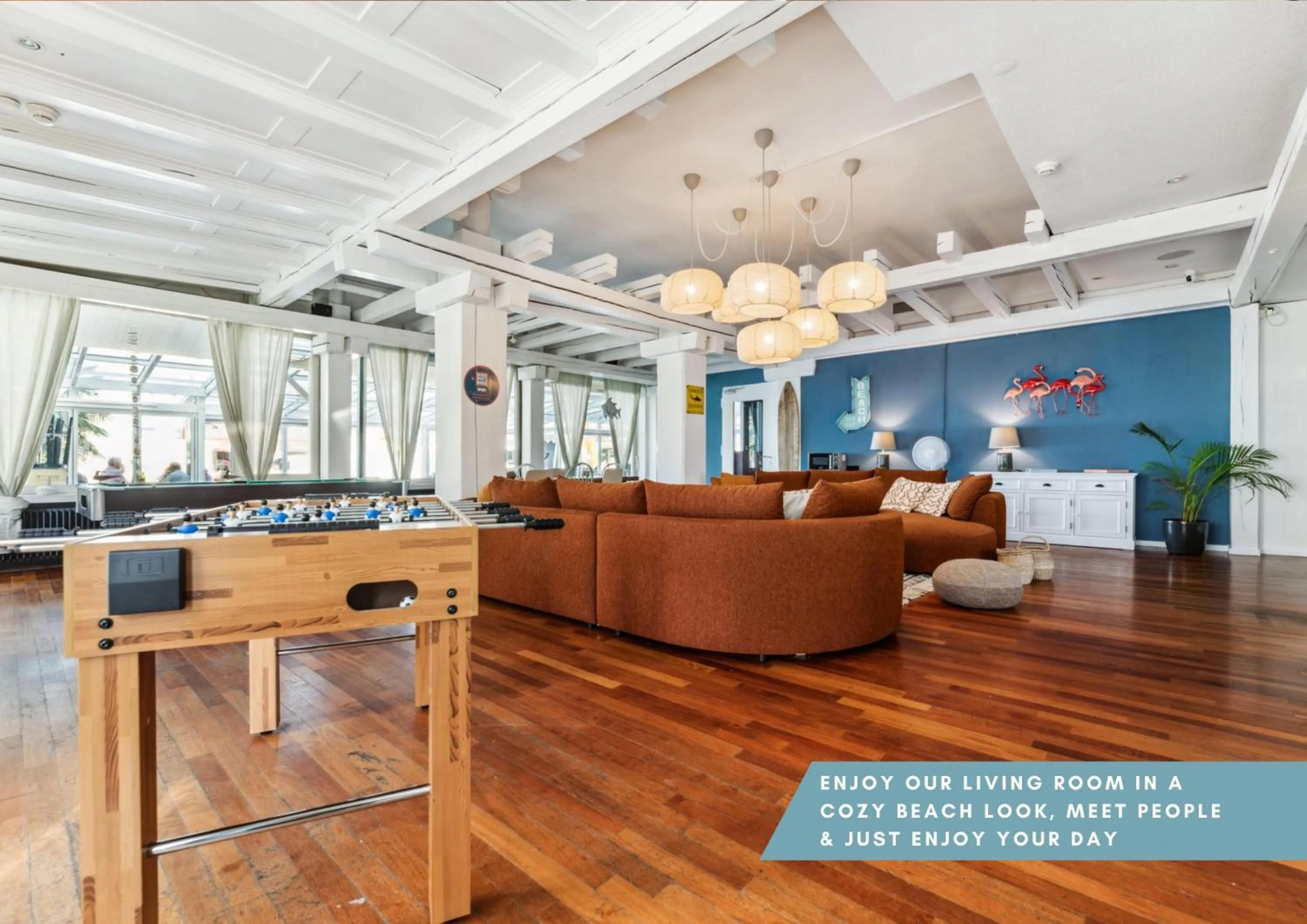 Living room in becozy du Lac Self-Check In Hotel Riviera Edition