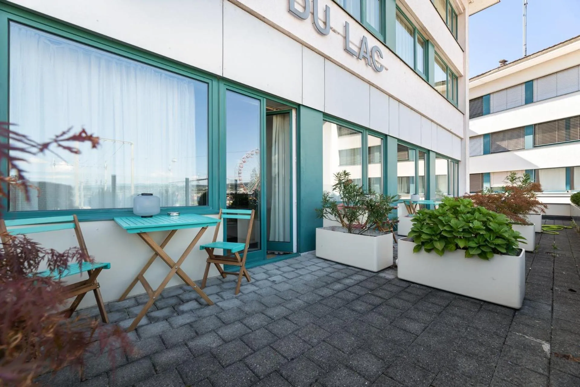 Balcony/Terrace in becozy du Lac Self-Check In Hotel Riviera Edition