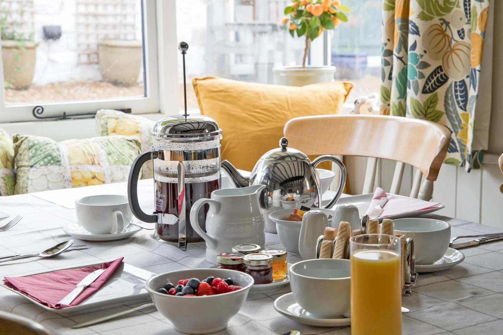 Breakfast in Hawthorn Farm Guest House