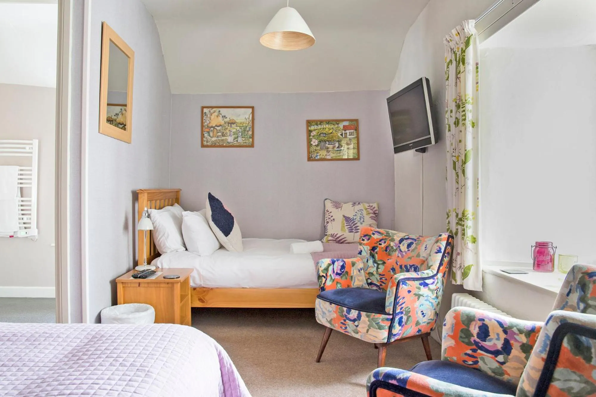 Bedroom, Bed in Hawthorn Farm Guest House