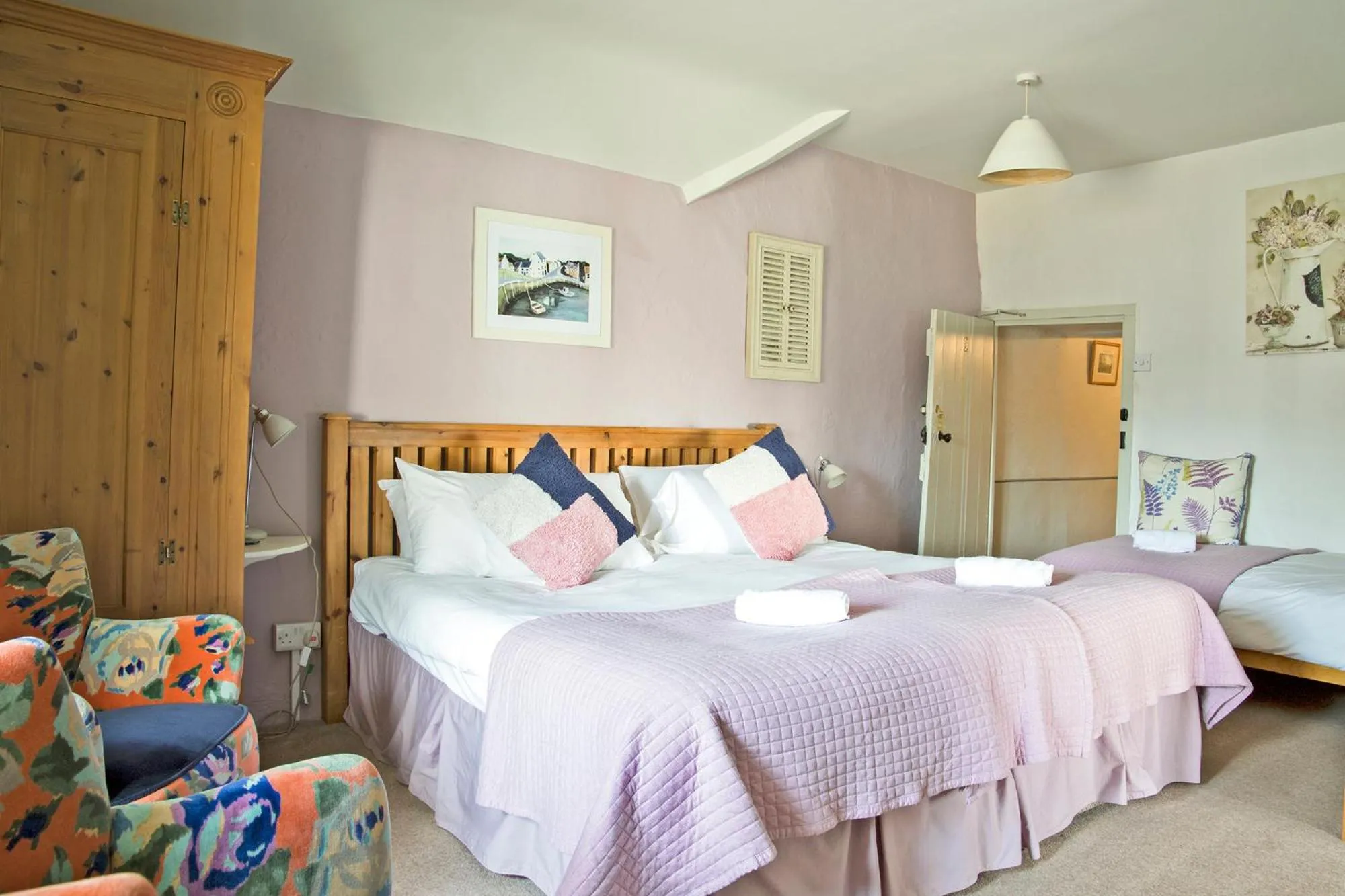 Bedroom, Bed in Hawthorn Farm Guest House