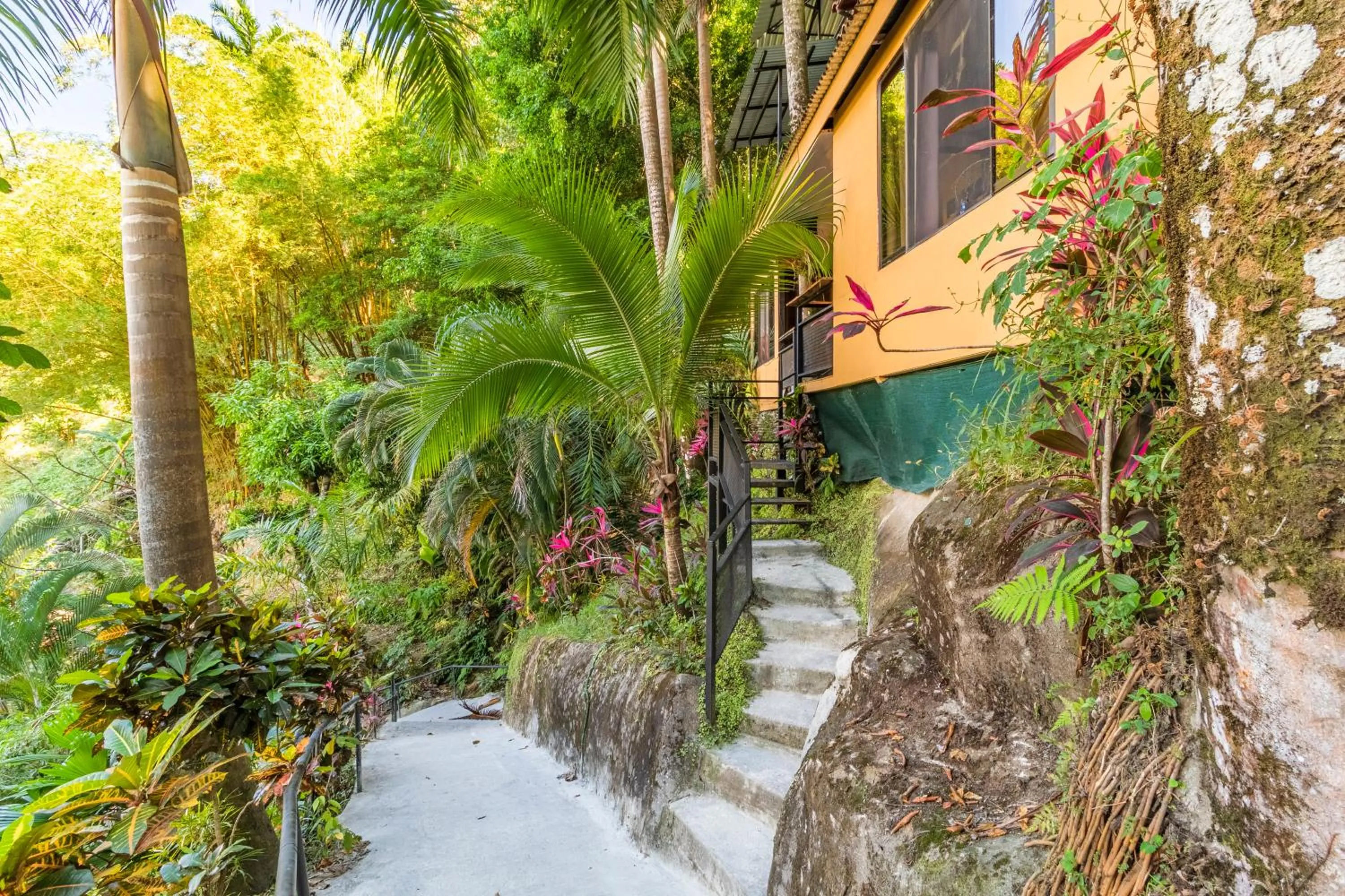 Natural landscape in Boutique Hotel Las Cascadas