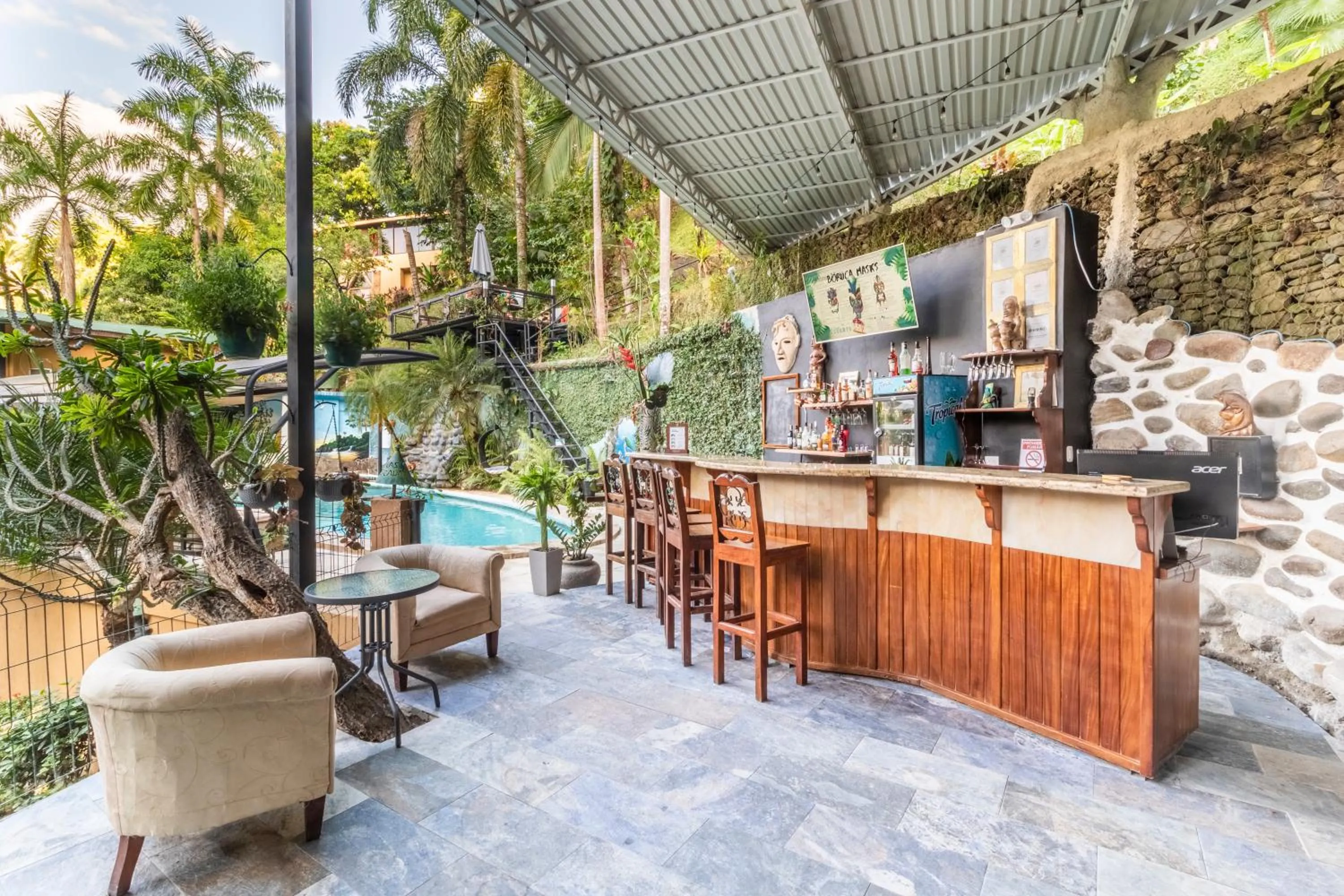 Natural landscape in Boutique Hotel Las Cascadas